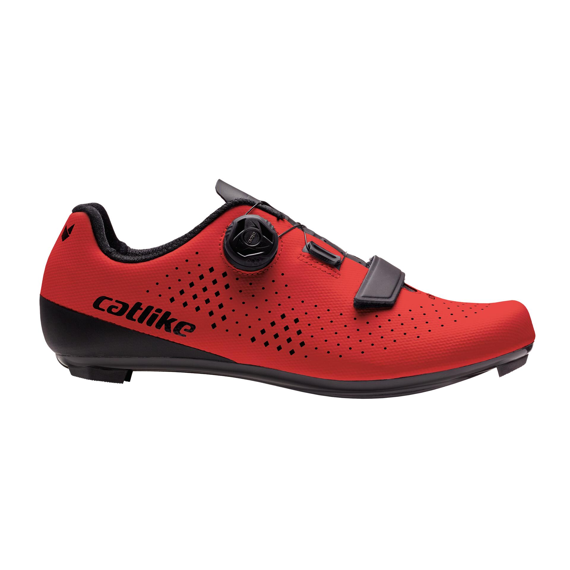 Catlike Kompact'o R1 Buty Kolarskie Szosowe Unisex Czerwony Mat 42