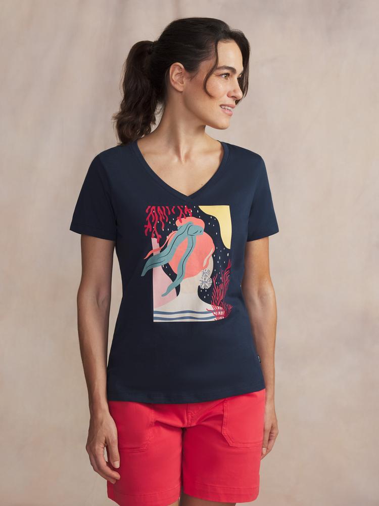 T-shirt damski TBS Sabba