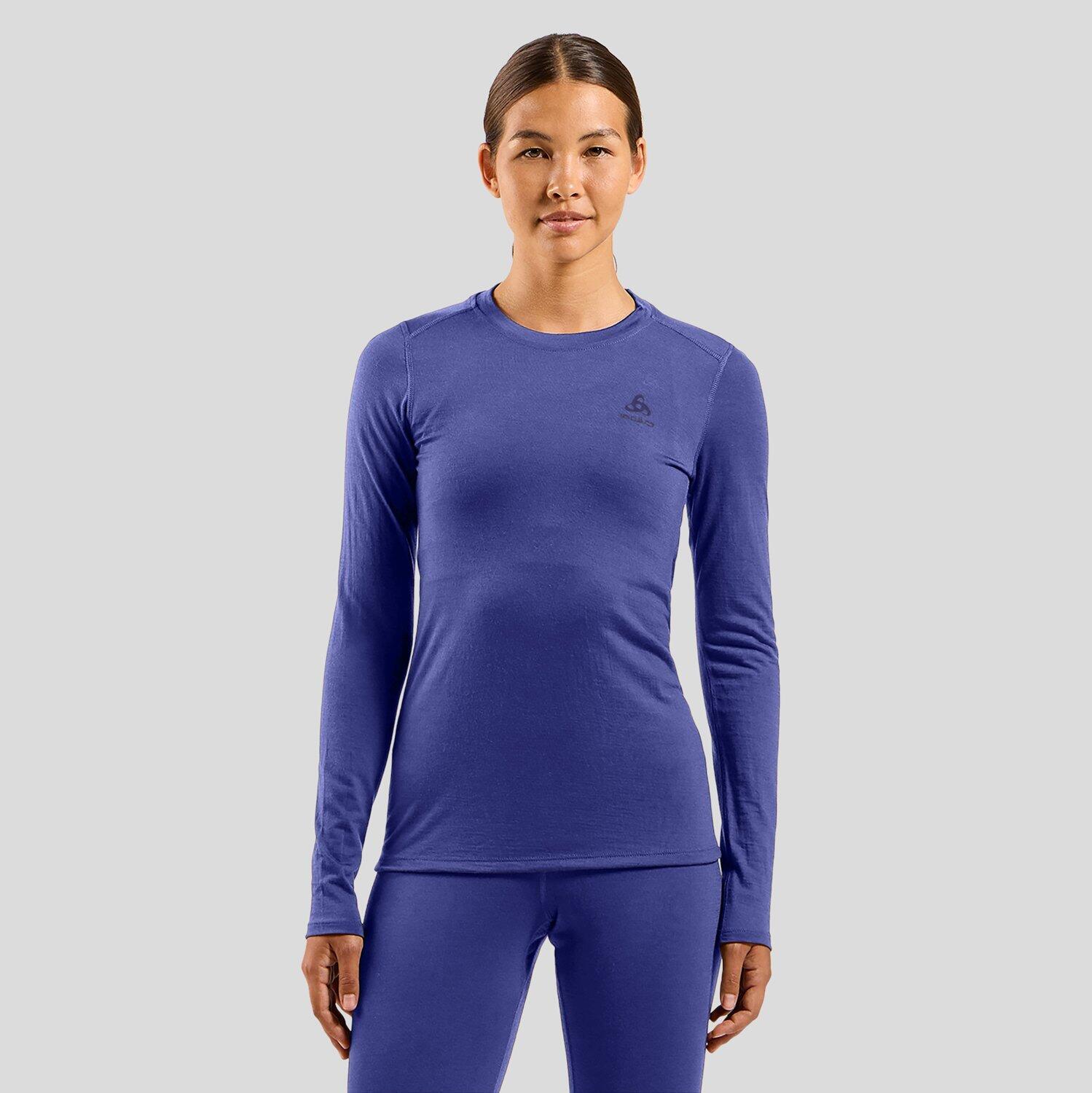 Bielizna termoaktywna z krótkim rękawem Odlo BL TOP crew neck l/s MERINO 160