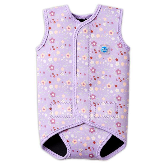 Pianka do pływania dziecięca Splash About Baby Wrap 2 mm lilac spring