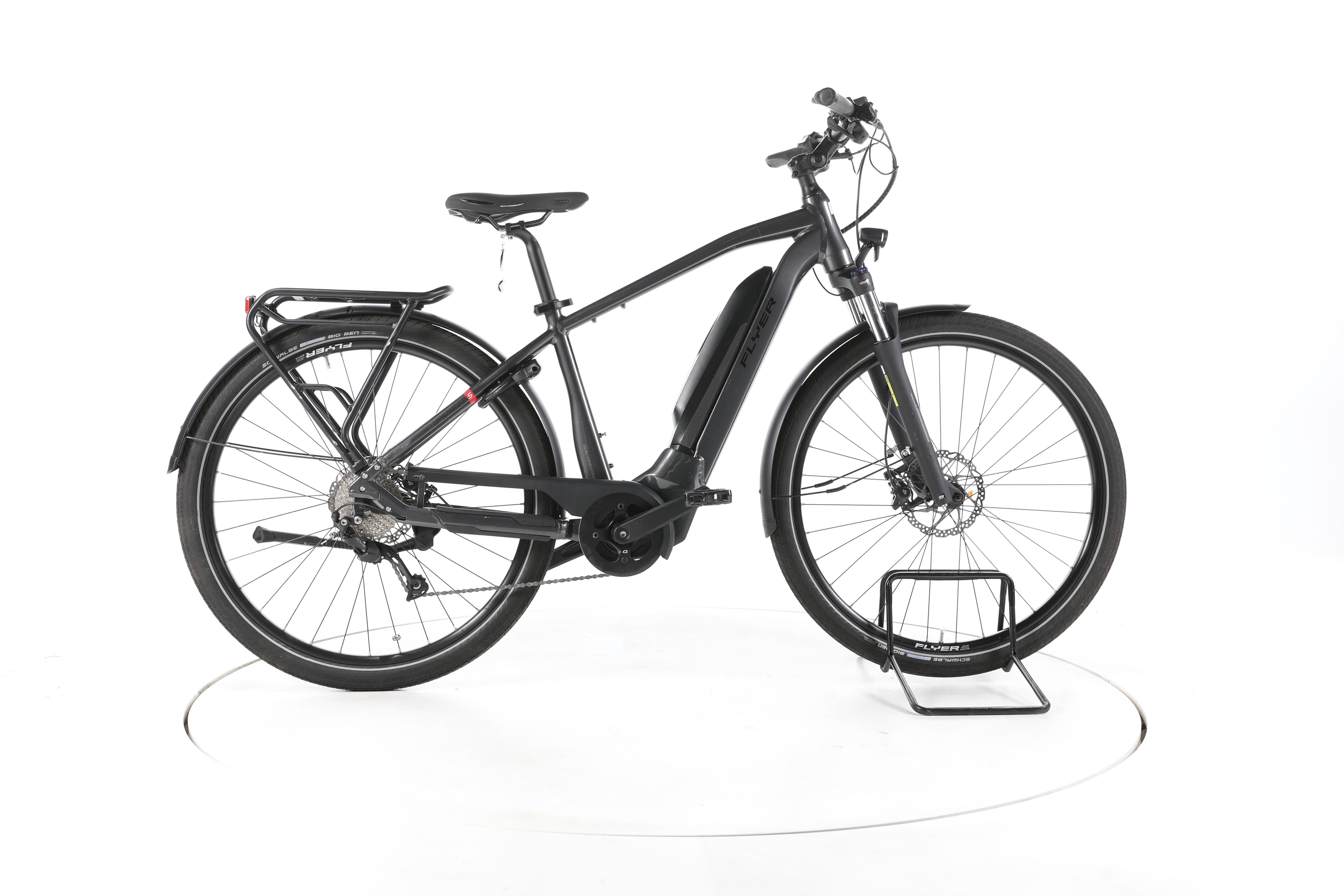 Second Life - FLYER Upstreet5 5.10 Trekking E-Bike - Bardzo dobry stan