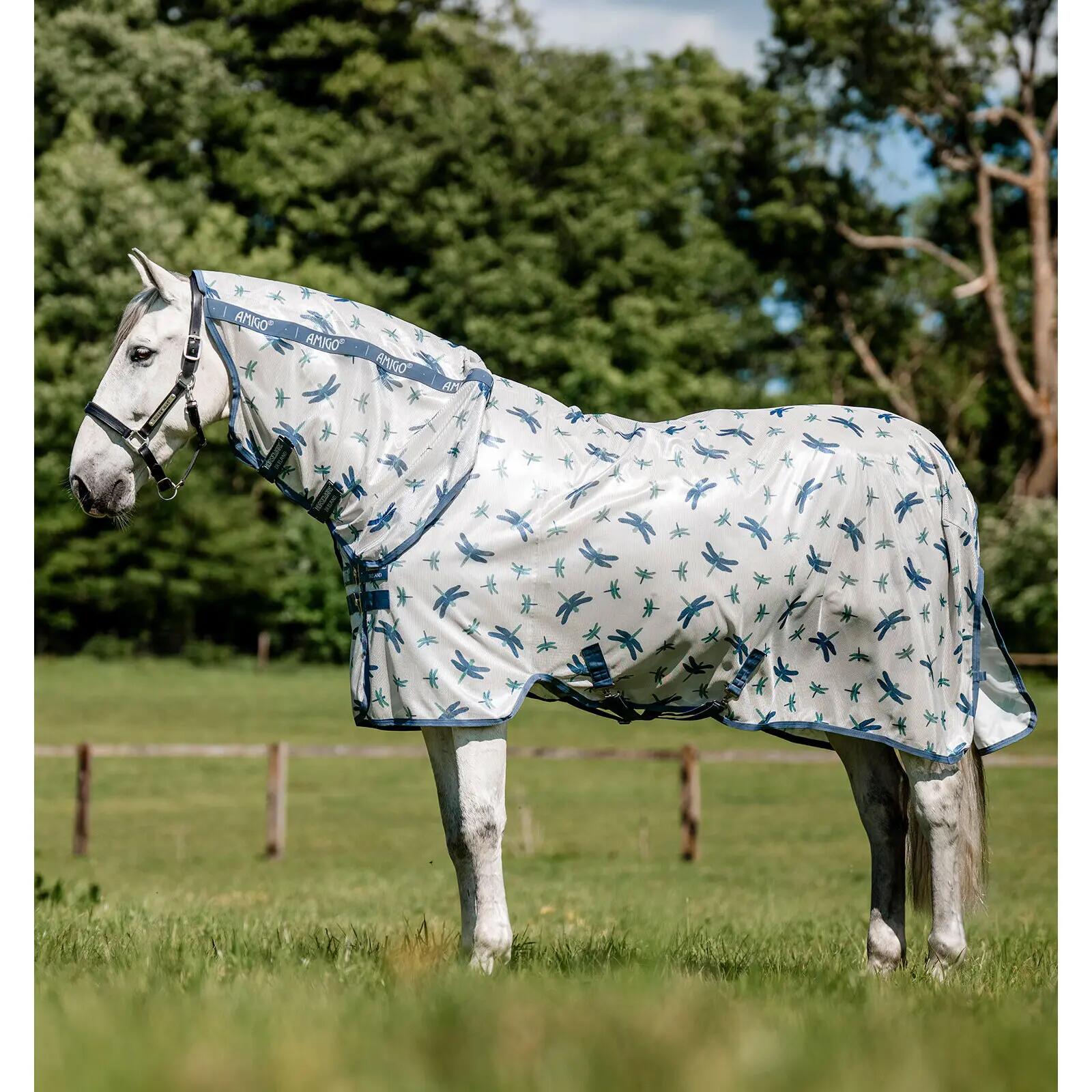 Derka przeciw muchom dla koni Amigo Integrated Fly Sheet