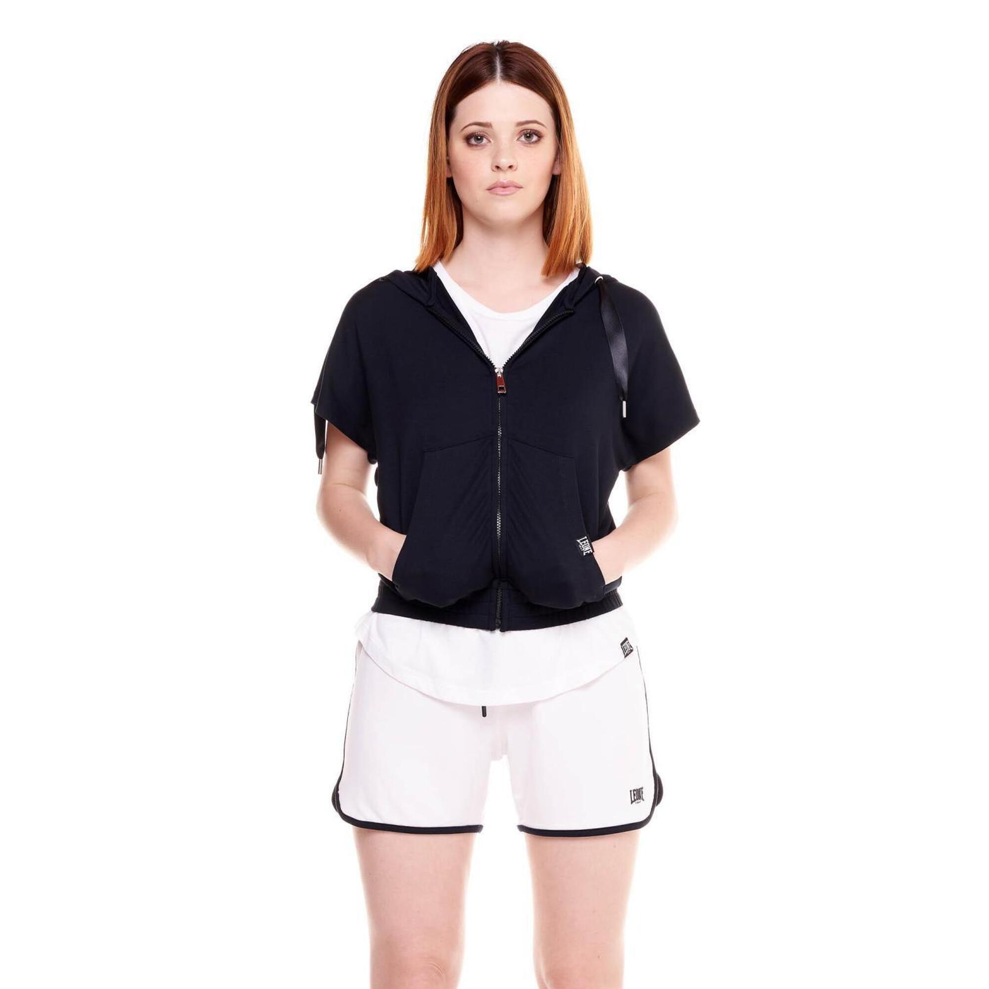 Bluza damska w kolorze czarno-białym