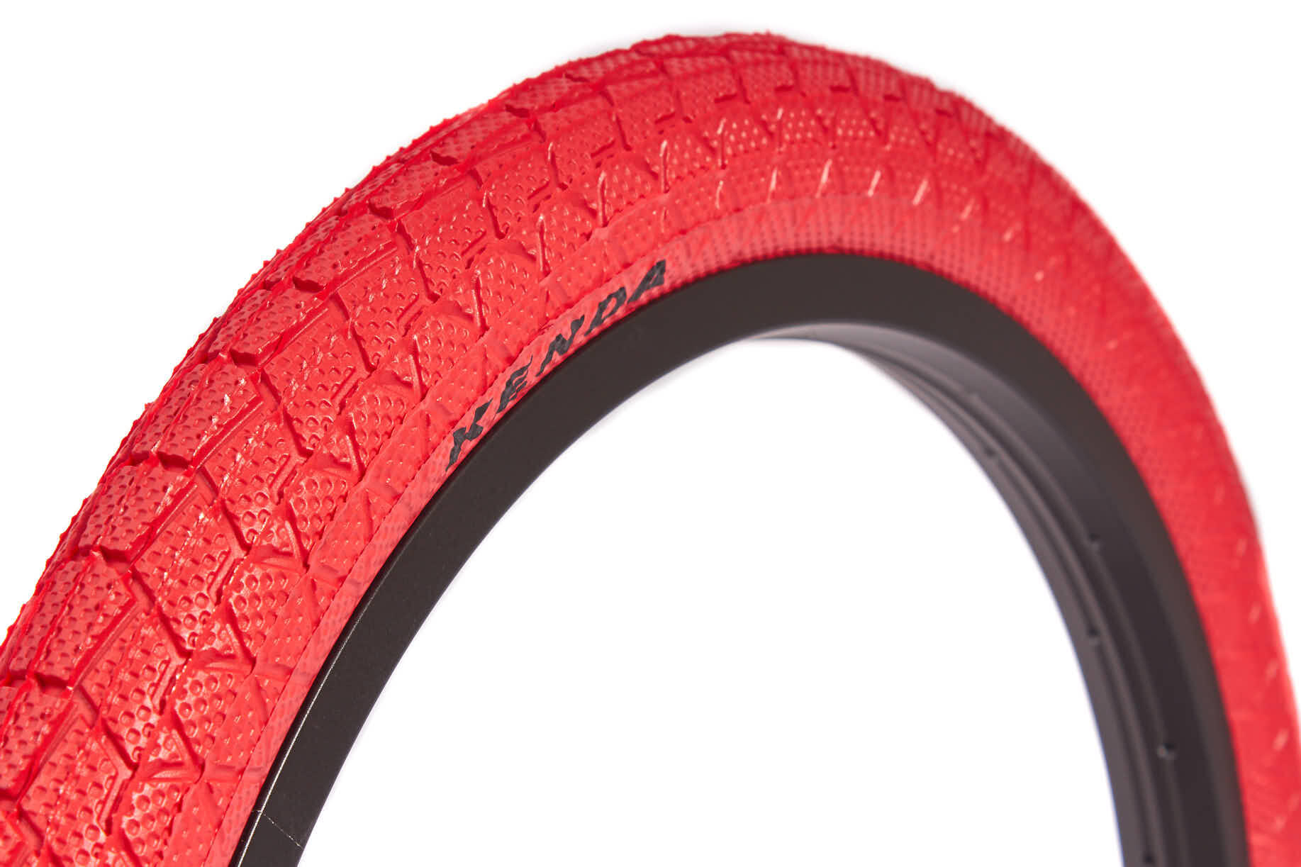 Czerwona opona BMX 20 x1,95 KENDA