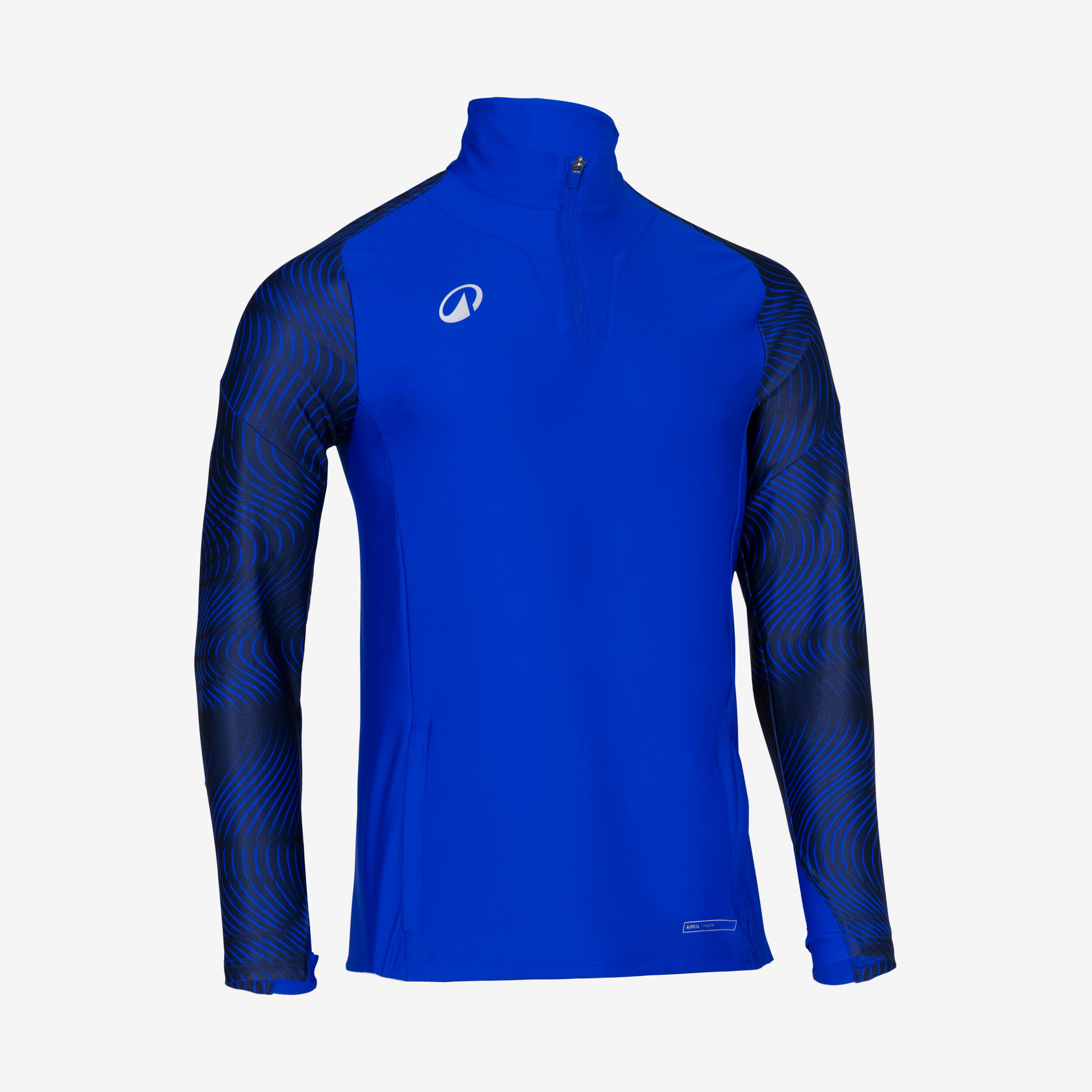 Bluza piłkarska Kipsta Viralto Wavy Club na krótki suwak
