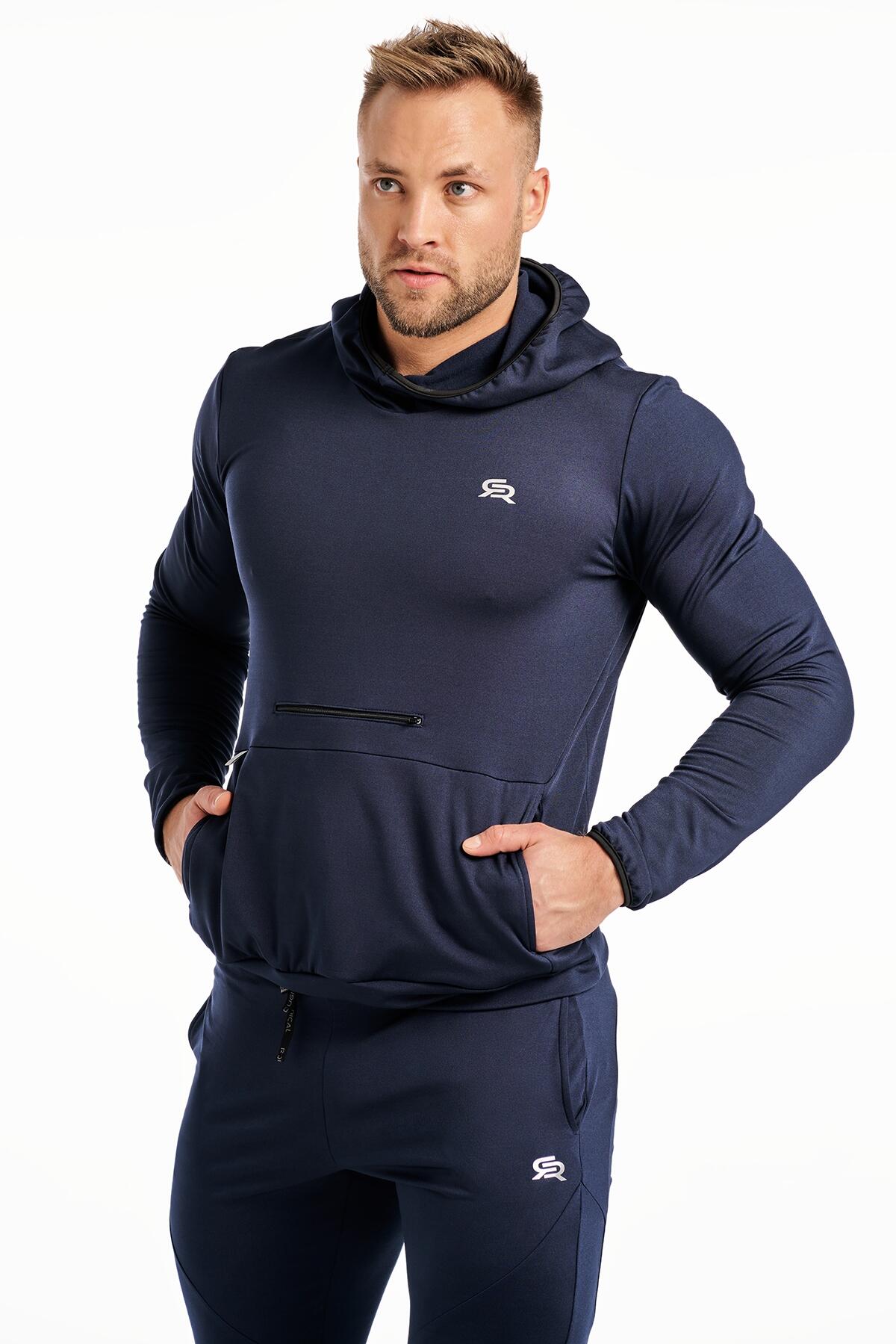 Bluza fitness z kapturem męska Rough Radical Snappy