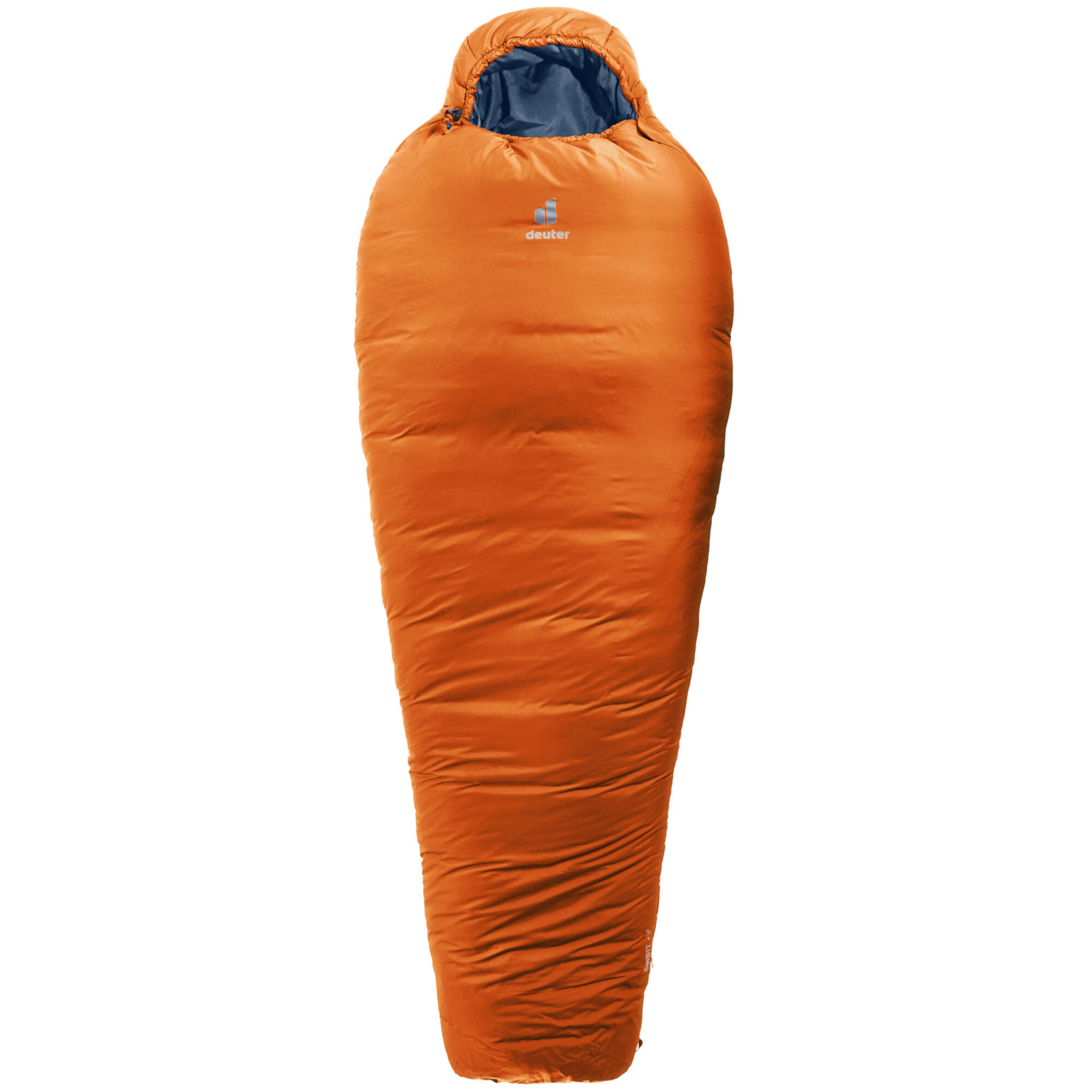 Śpiwór syntetyczny Deuter Orbit -5 (185 cm) - chestnut/ink Prawy