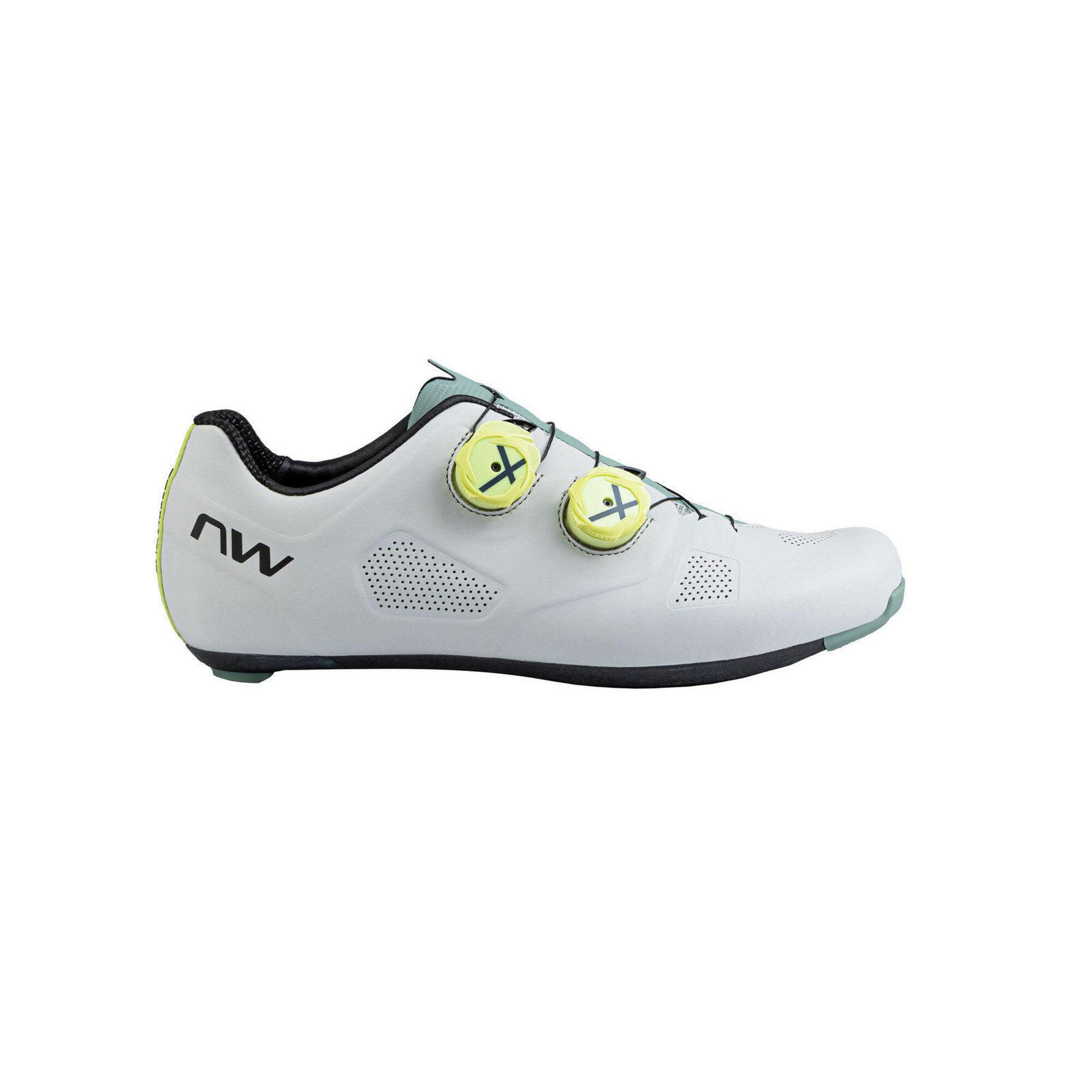Buty rowerowe szosowe NORTHWAVE Revolution jasny szary
