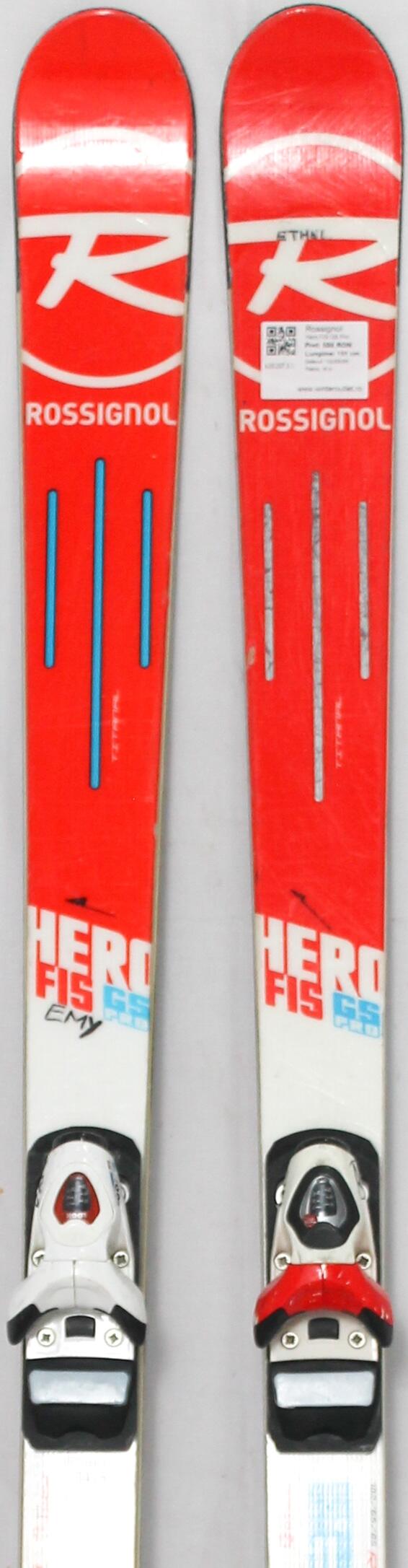 Second Life- Narty ROSSIGNOL Hero FIS GS Pro, 151 cm - Stan dobry