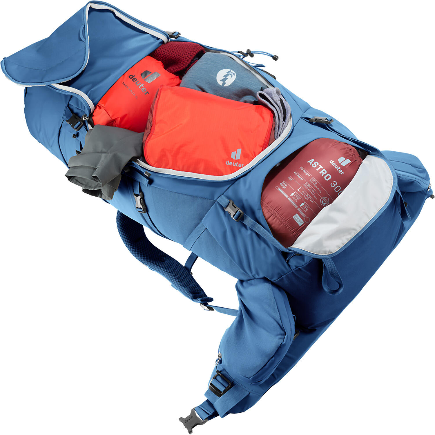 DEUTER Plecak trekkingowy Aircontact Core 60+10 baltic-nightblue
