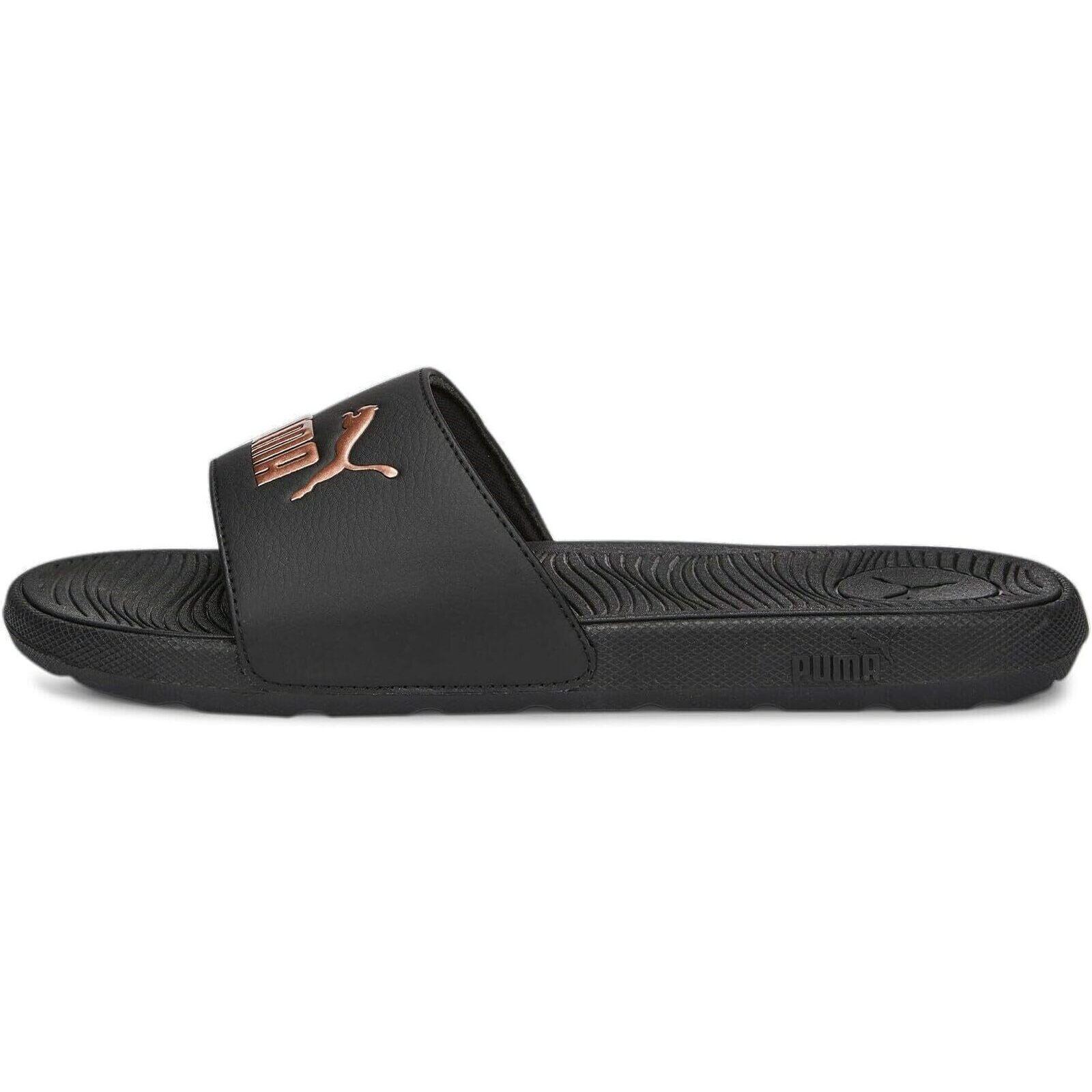Klapki Puma Cool Cat 2.0 Wns PUMA Black-Rose Gold, Kobiety