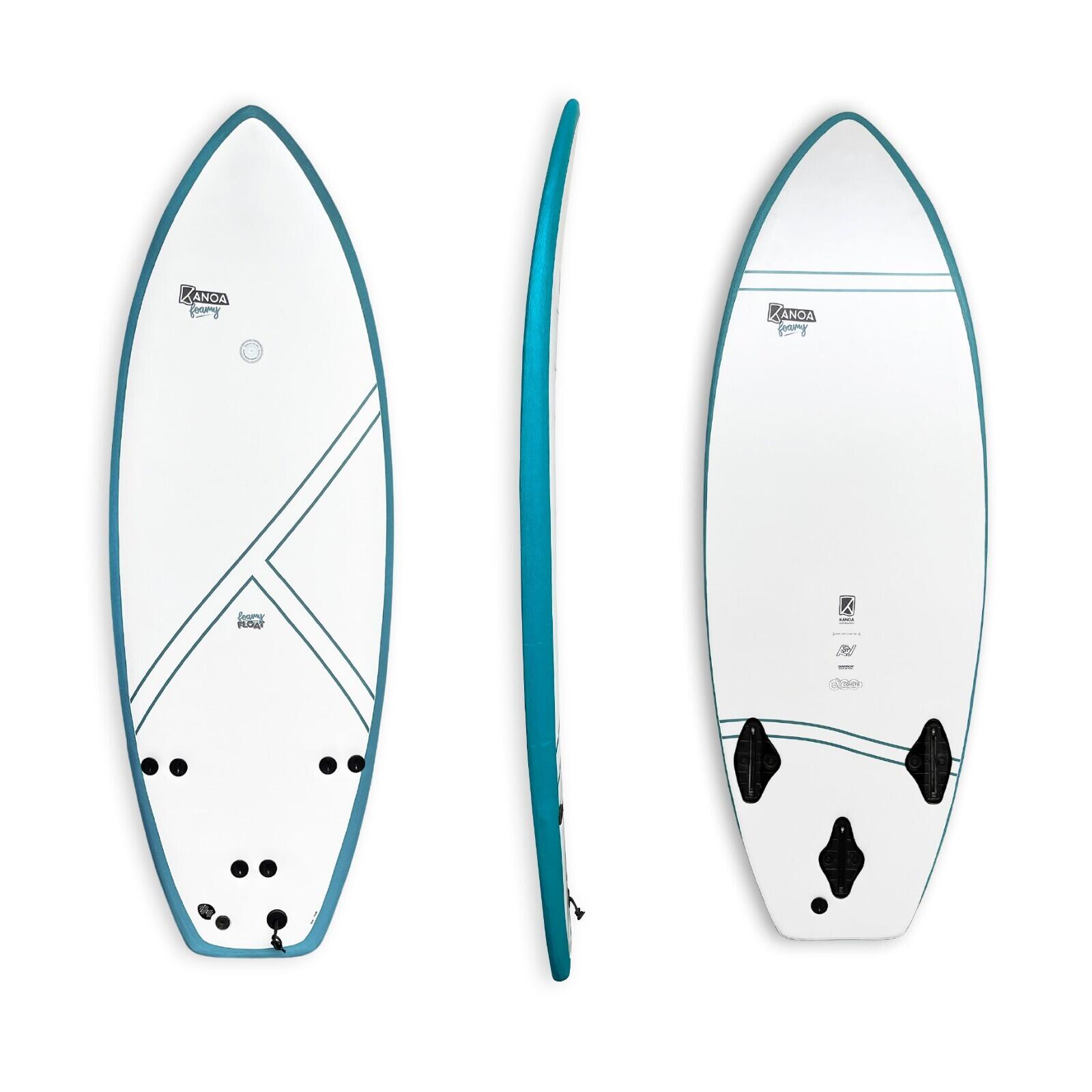 Foamy FLOAT X FUTURES - 5’0 deska do surfingu rzecznego typu soft-top