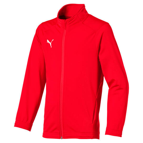 Kurtka dziecięca Puma Jr Liga Poly Jacket Core Red