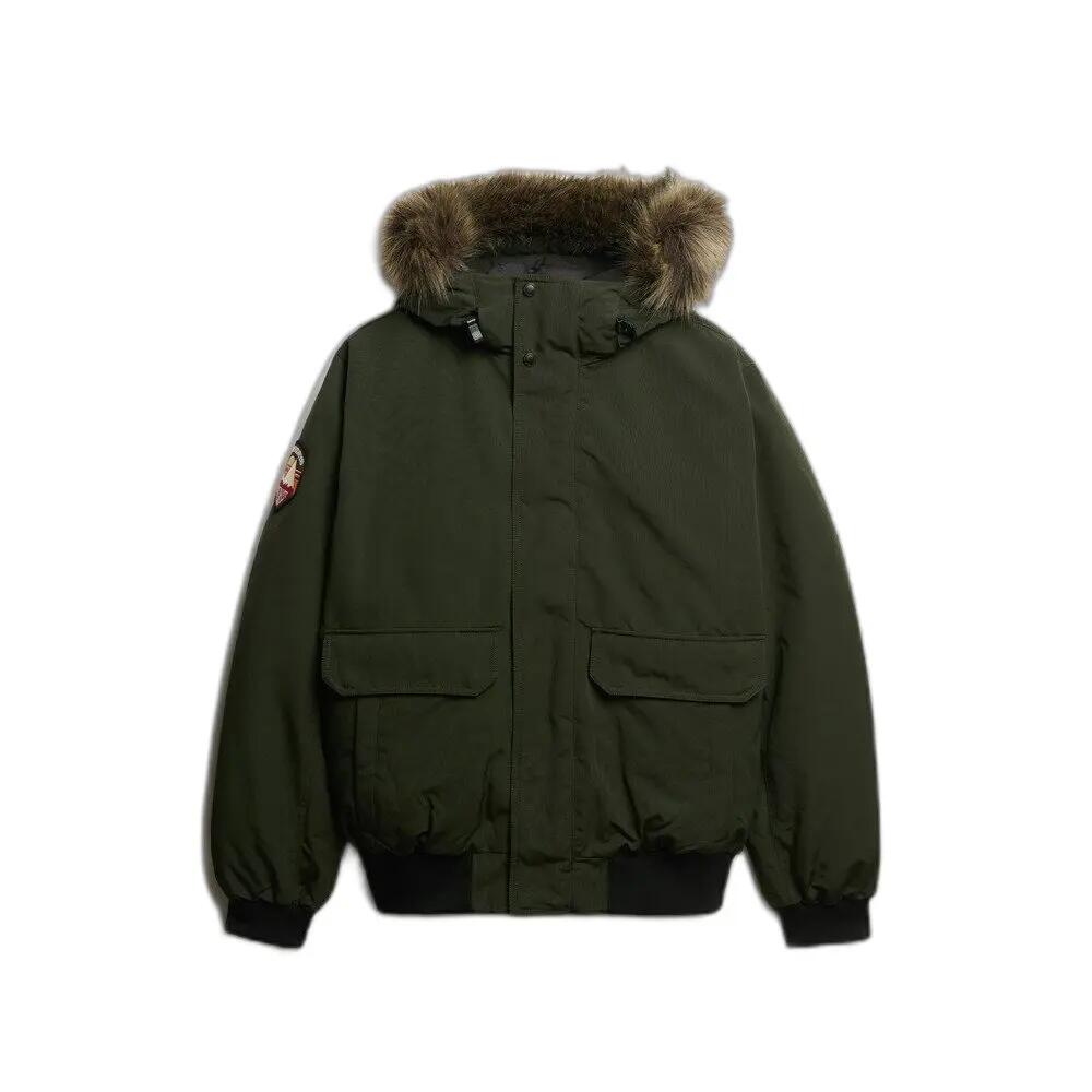 Kurtka puchowa Superdry Bomber à fourrure synthétique Everest