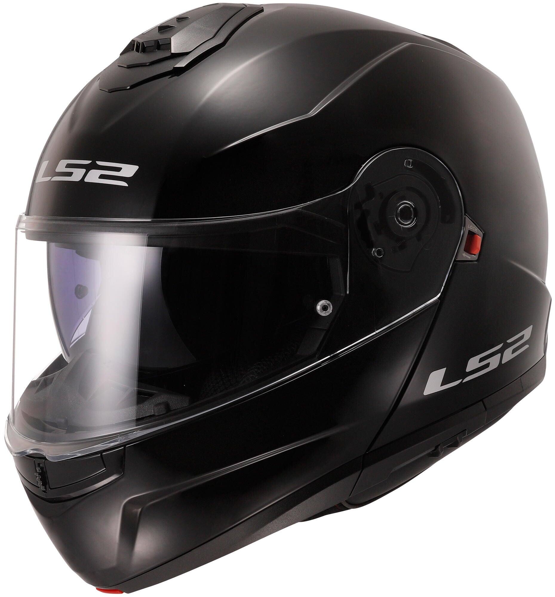 Kask modułowy LS2 FF908 Strobe II Solid XXL czarny