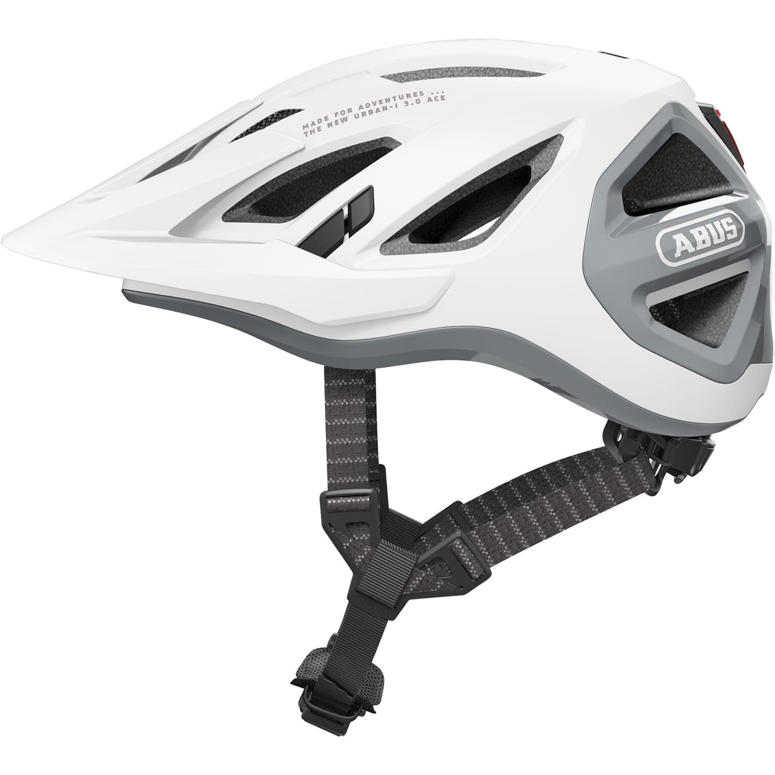 Miejski kask rowerowy „Urban-I 3.0 Ace”  biały