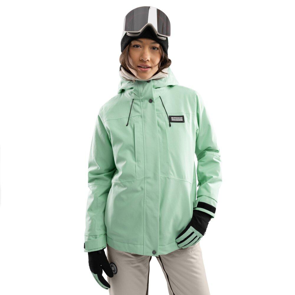 Damska kurtka snowboardowa Sporty zimowe Siroko W4-W Couloir