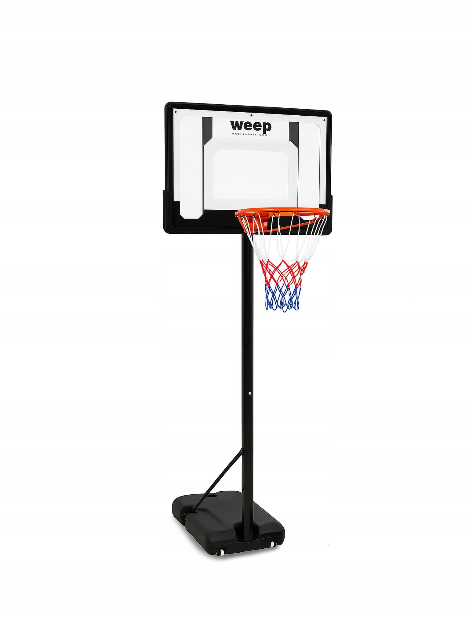 Zestaw do koszykówki kosz WEEP M0182 regulowany do 210cm mobilny stabilny