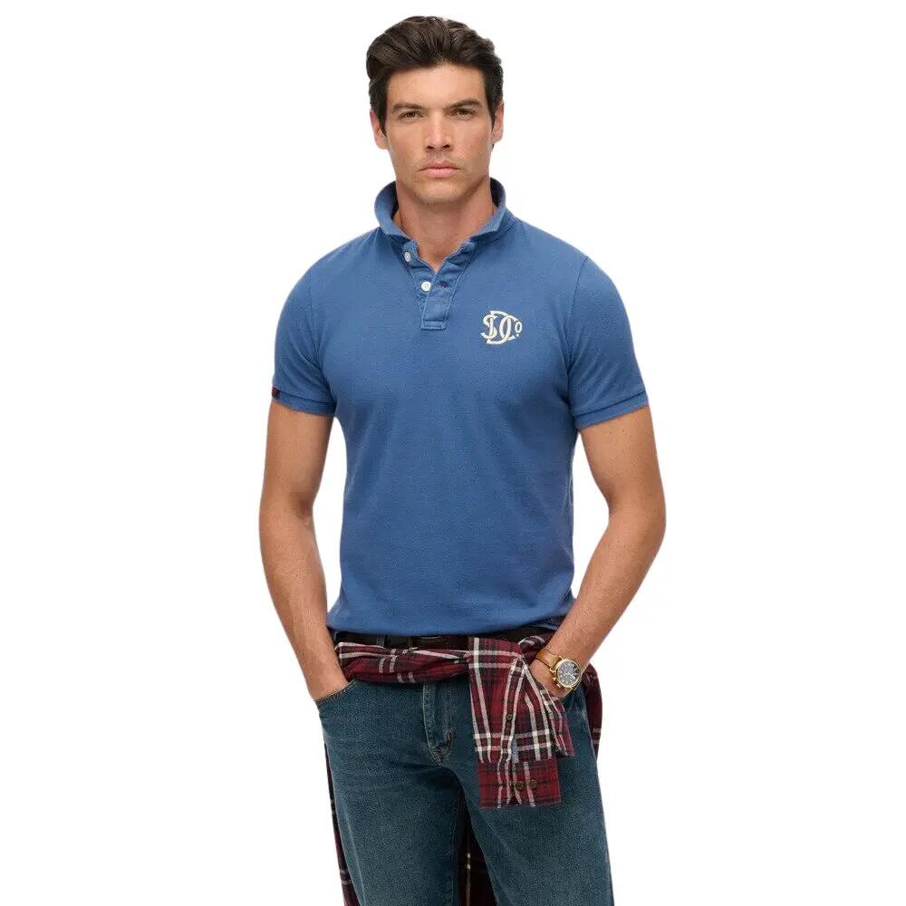 Haftowana koszulka polo Superdry Vintage Athletic