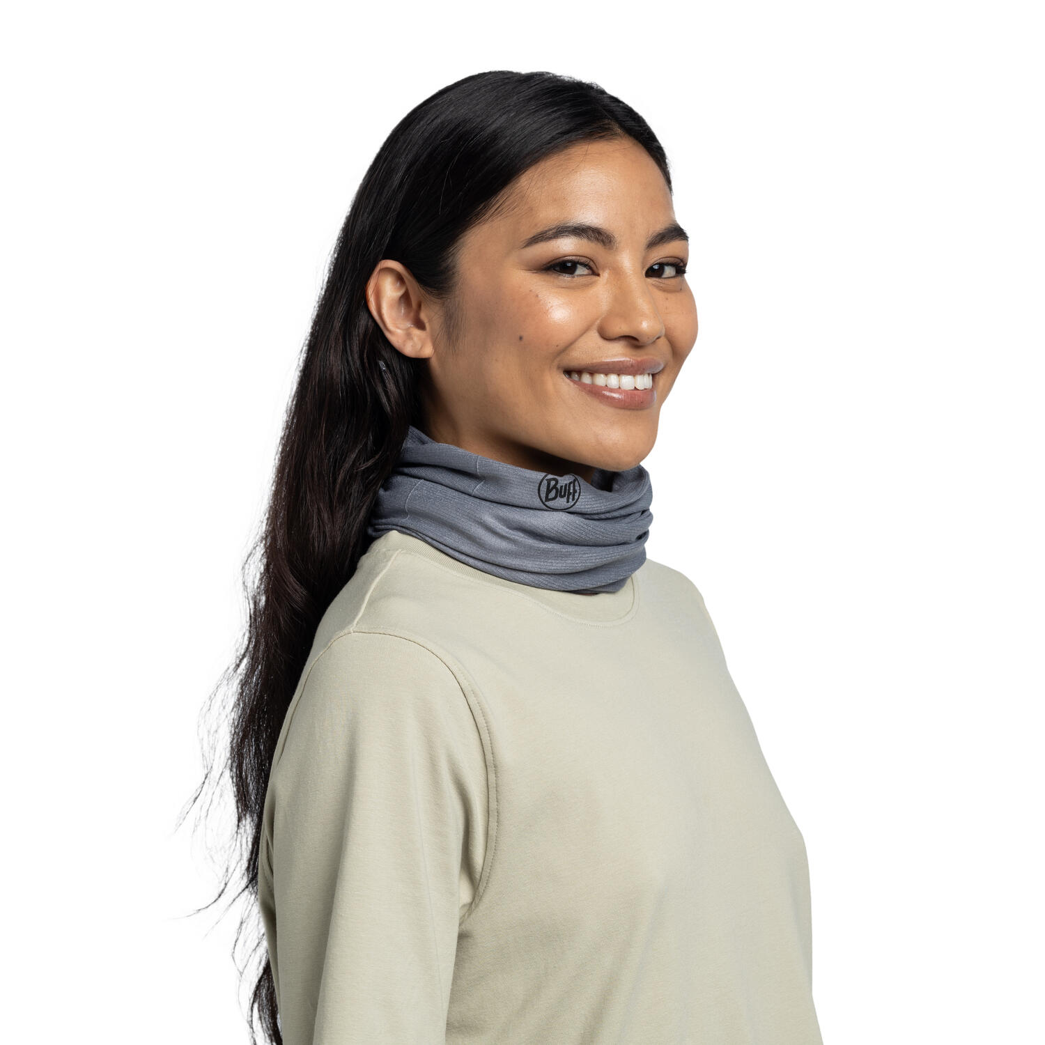 Komin na szyję - Bandana BUFF Coolnet UV® Solid