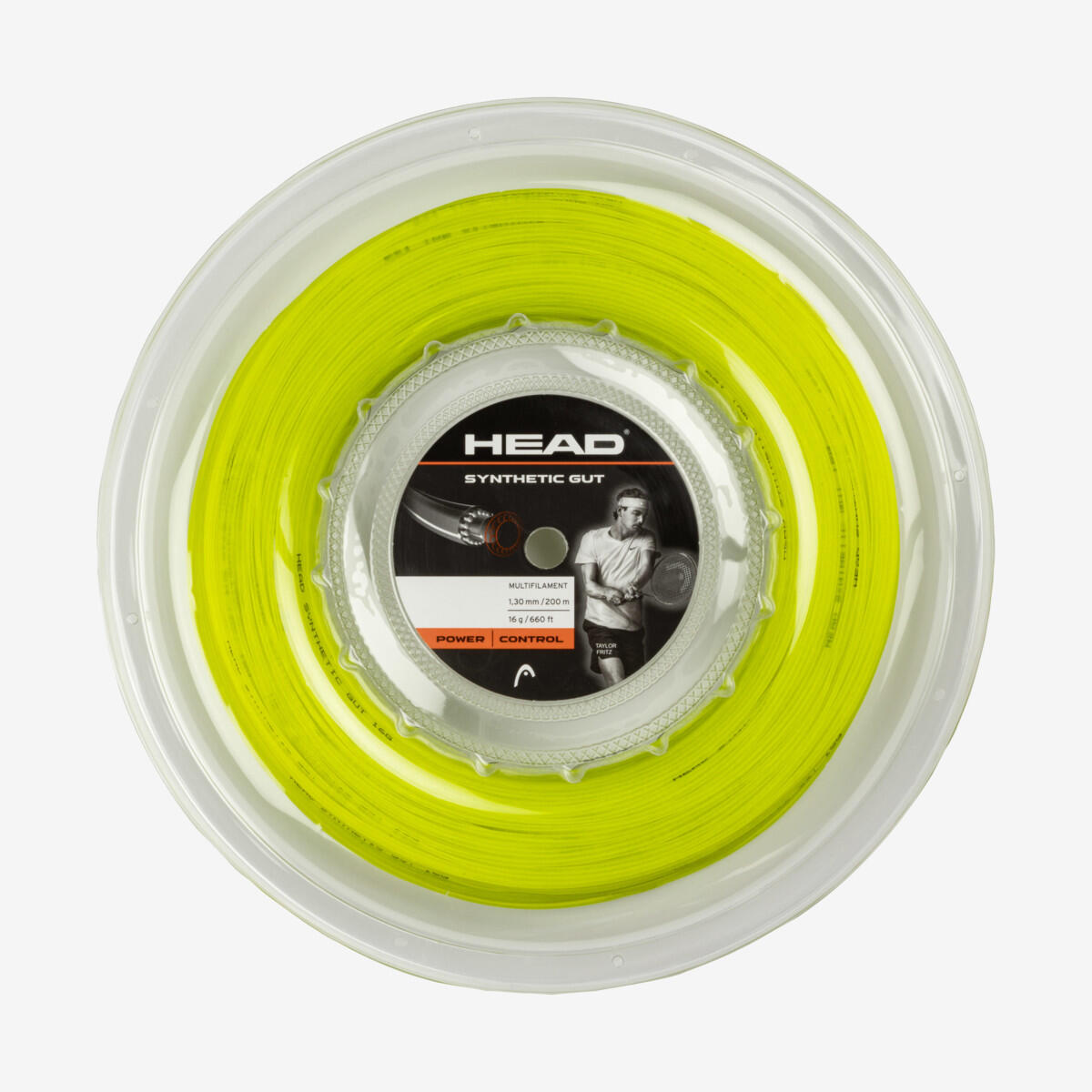 Naciągi tenisowe szpula HEAD Synthetic Gut 200m
