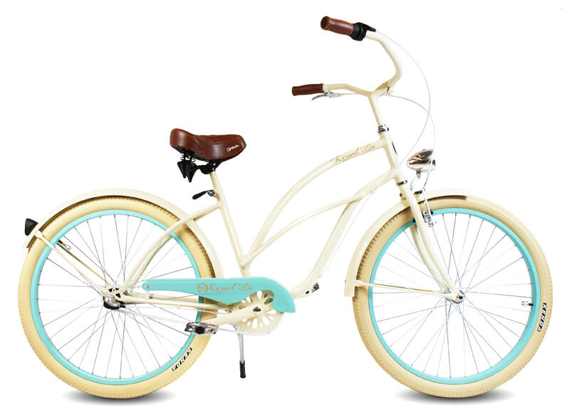 Rower Beach Cruiser Miejski Damski 18,5 26