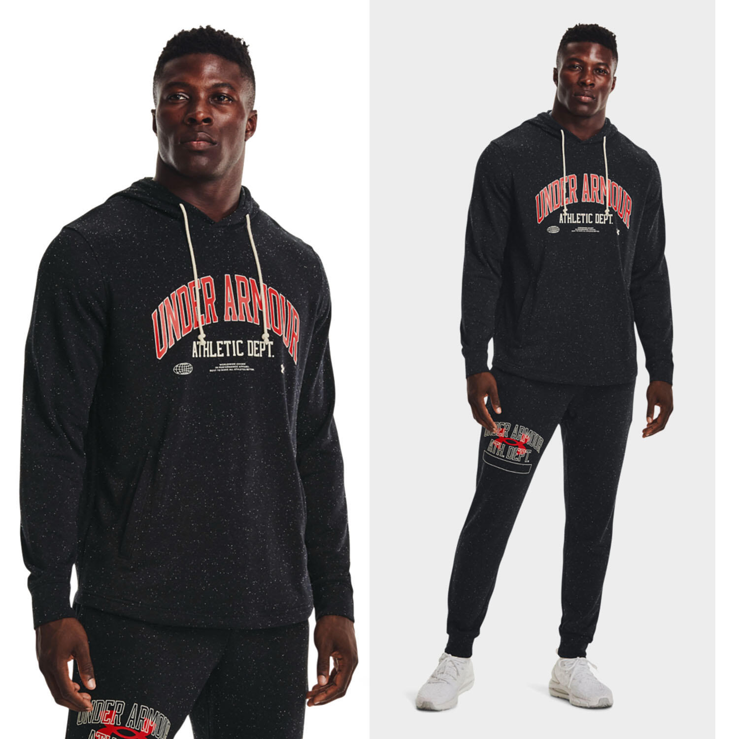 Bluza fitness męska UNDER ARMOUR Rival Athletic z kapturem