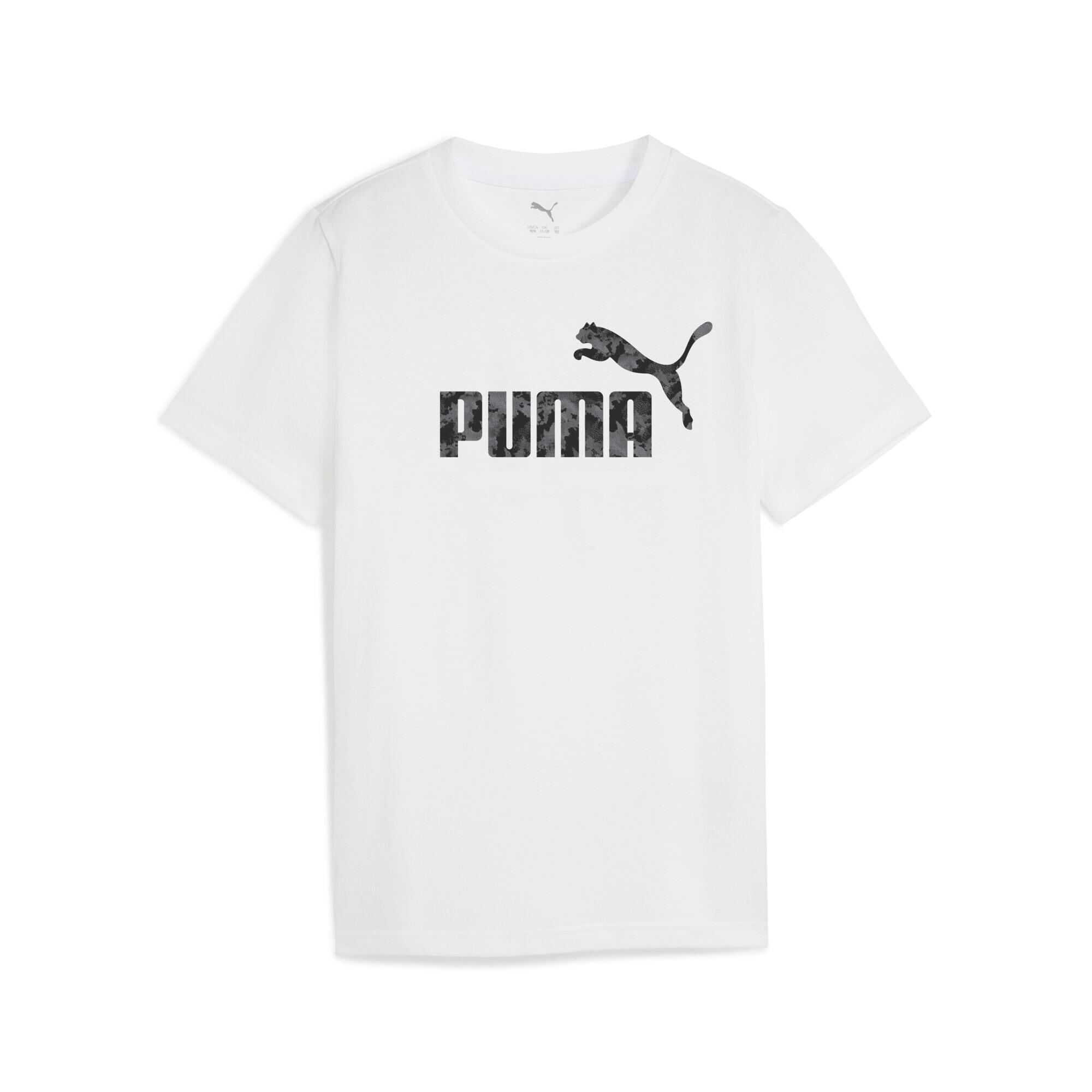 Młodzieżowa koszulka Essentials Camo PUMA