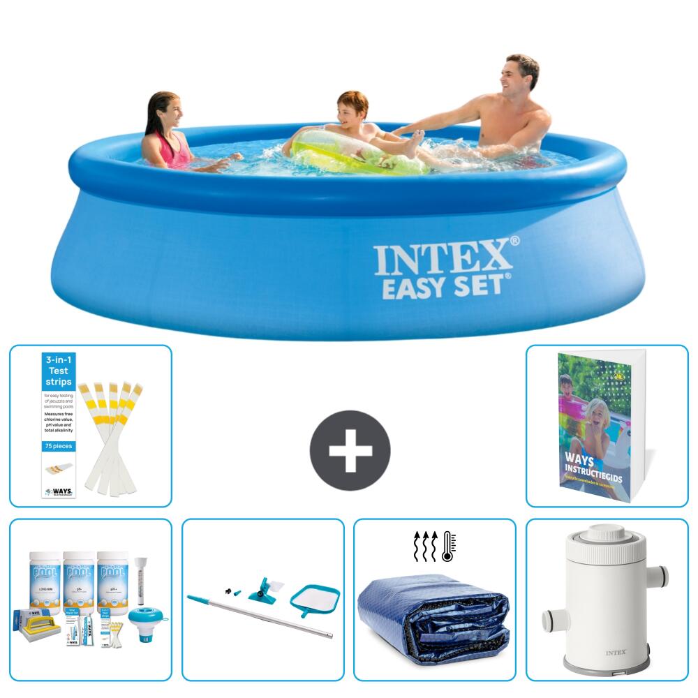 INTEX Basen Easy Set Okrągły - 305x76 cm - 7-częściowy S93
