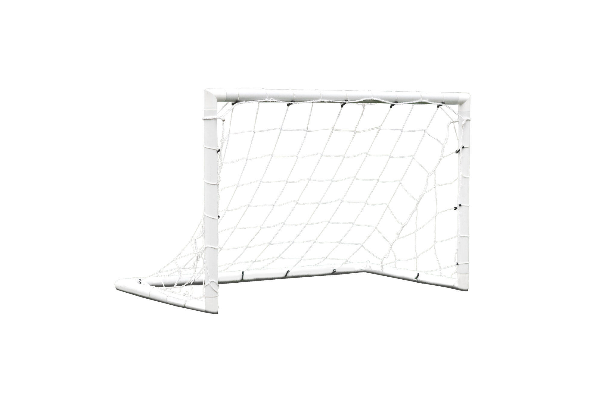 Para bramek do piłki nożnej - 1,2 m x 0,8 m - PVC - Biały