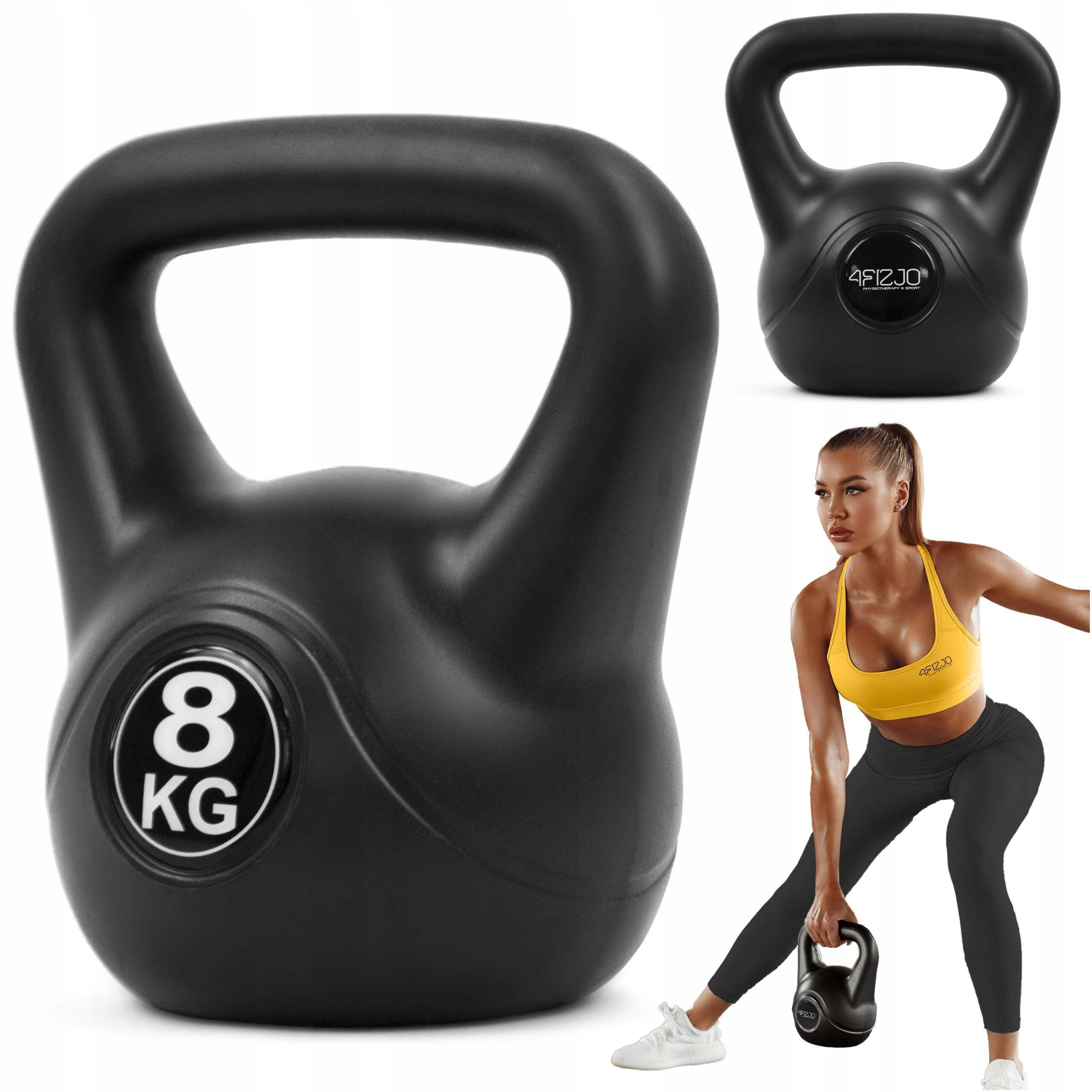 Kettlebell winylowy 4FIZJO