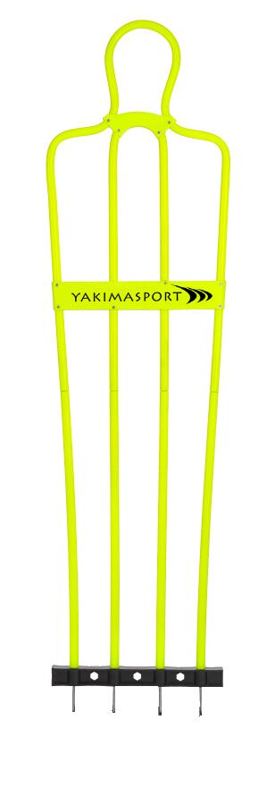 Mur piłkarski AirFlow, 160cm, Pasywny obrońca junior żółty
