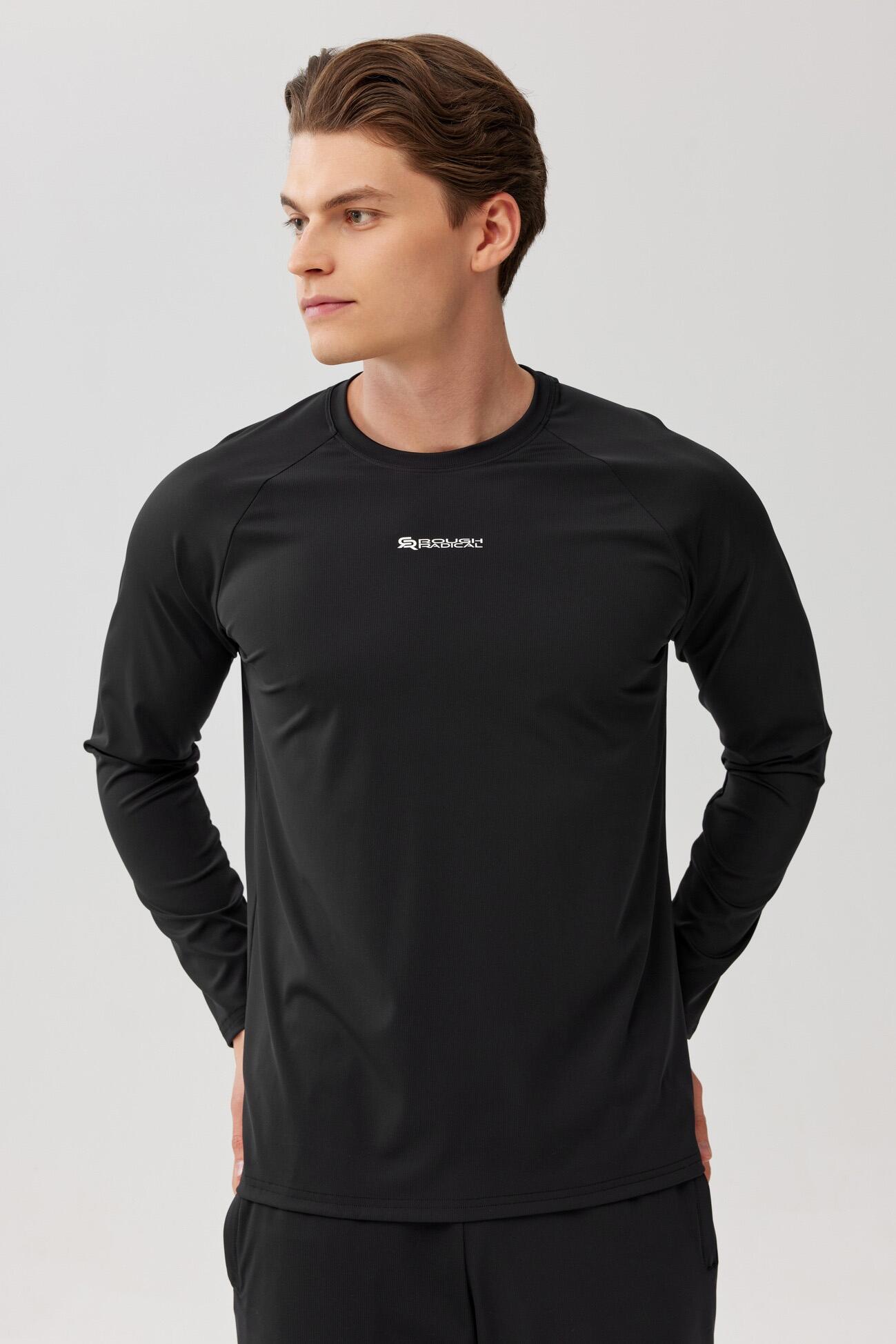 Męska koszulka treningowa szybkoschnąca Rough Radical Proof Tee Ls