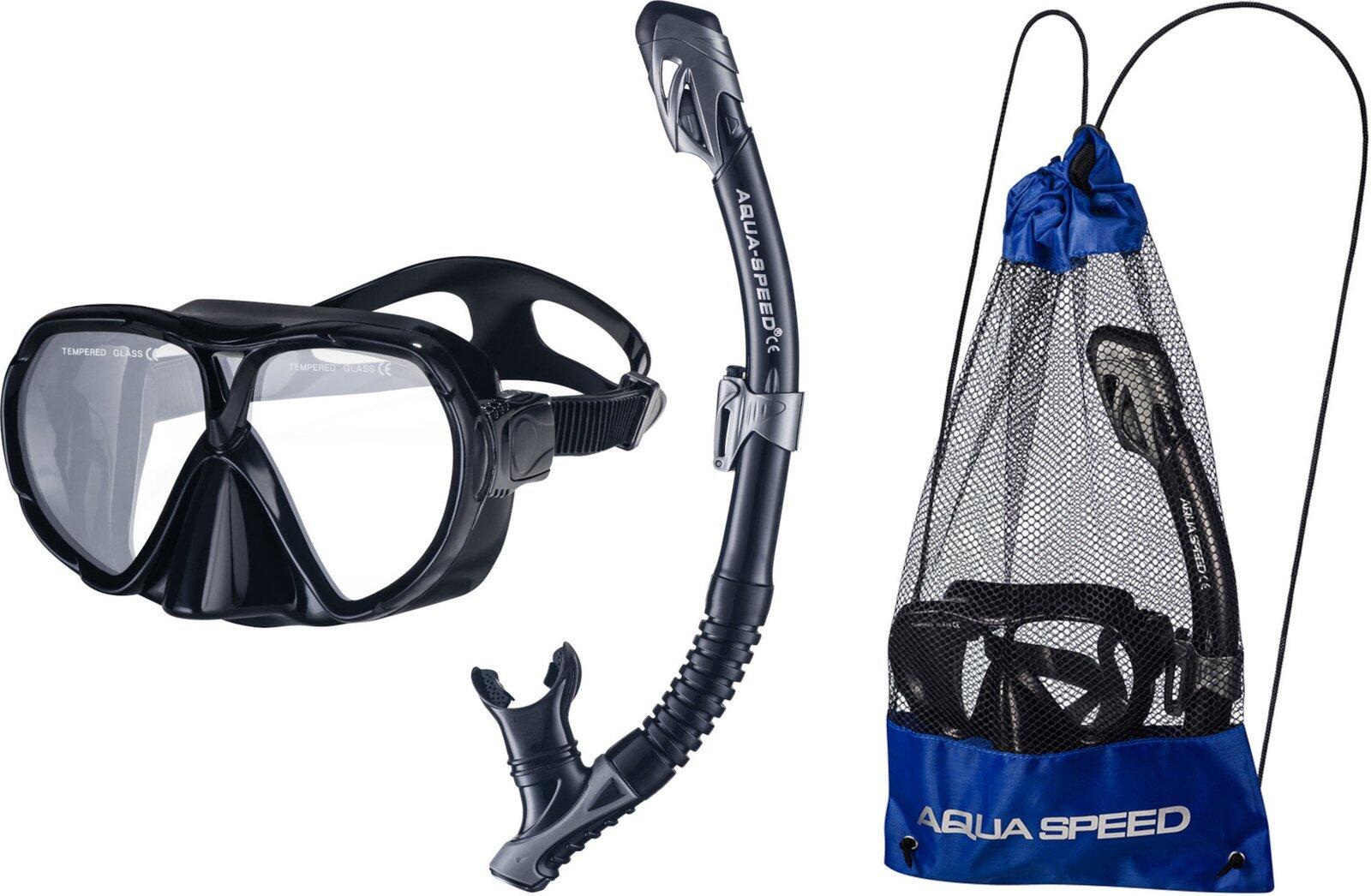 Zestaw do snorkelingu dla dorosłych Aqua Speed Vanua Borneo + worek