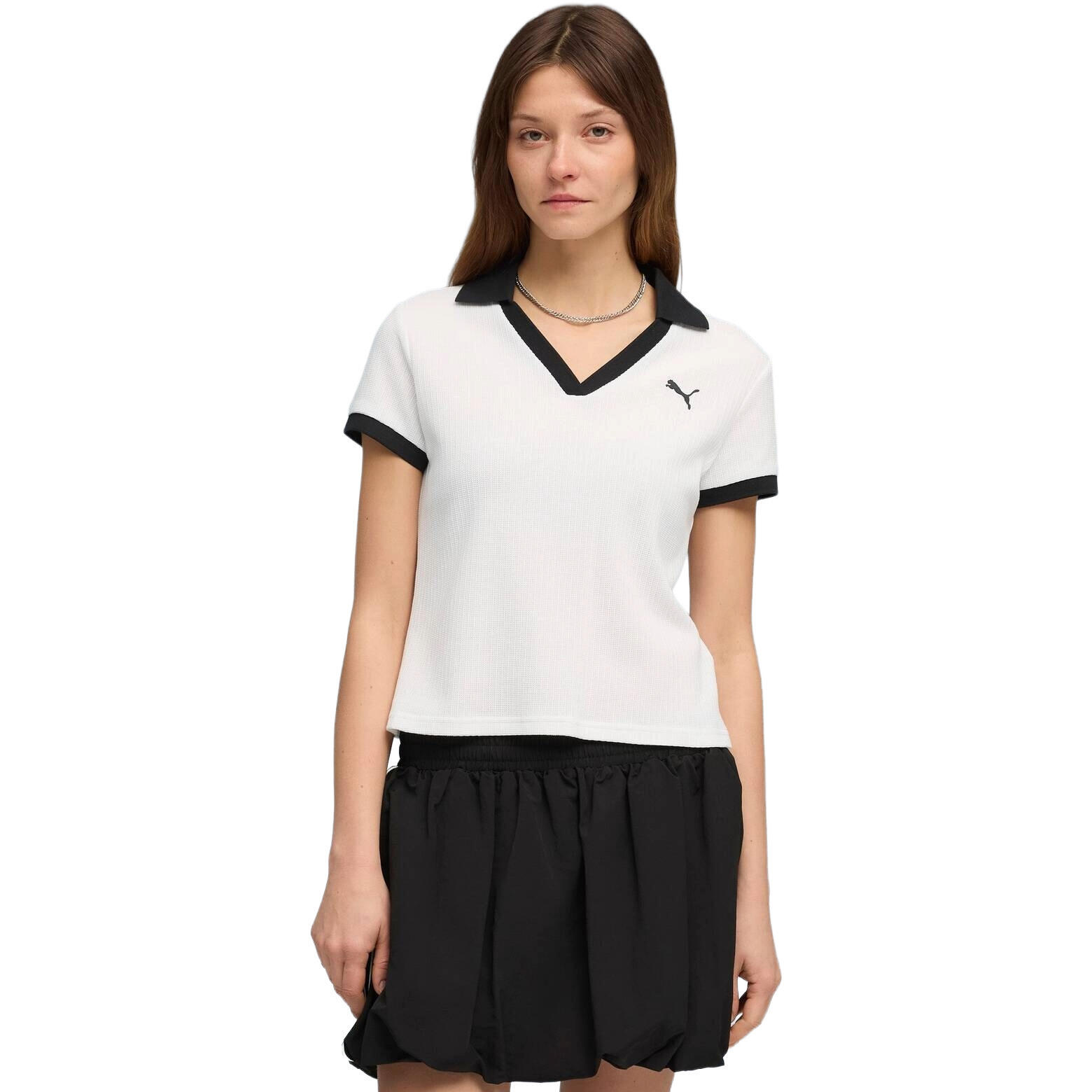 damskie T shirt Puma Wardrobe Ess Polo
