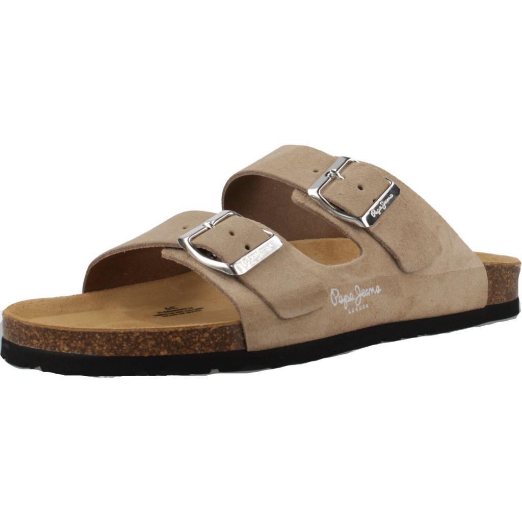 Sandały PEPE JEANS OBAN SUEDE W Jasnobrązowy