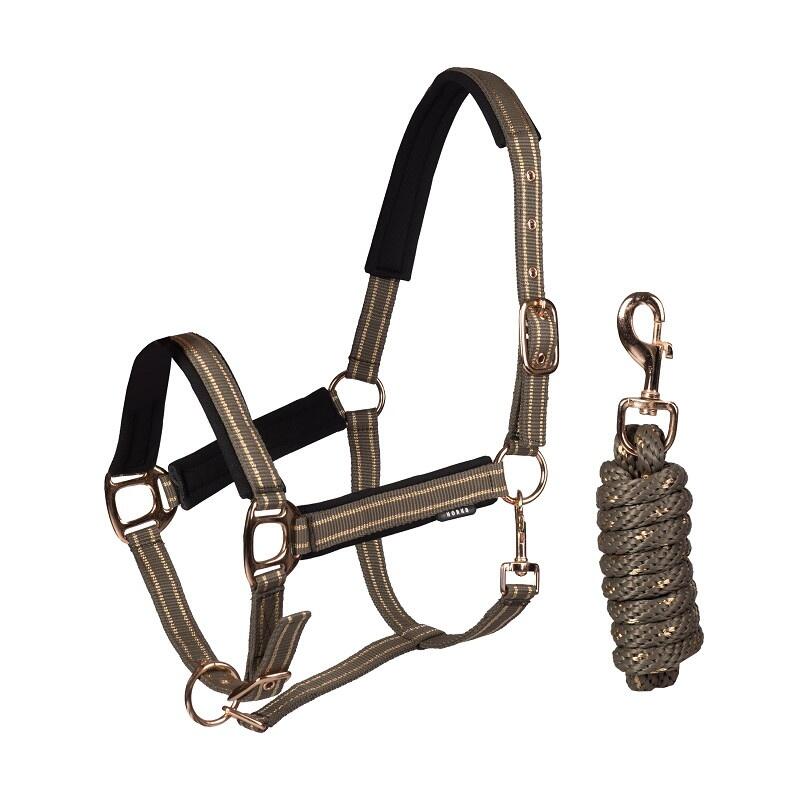Horka Halsterset Deluxe - Coffee (Pony)
