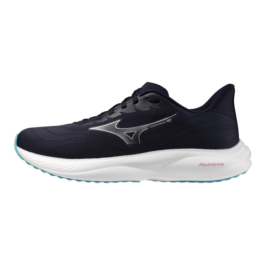 Buty do biegania męskie Mizuno Revolt 4 baritone blue/silver/capri bre