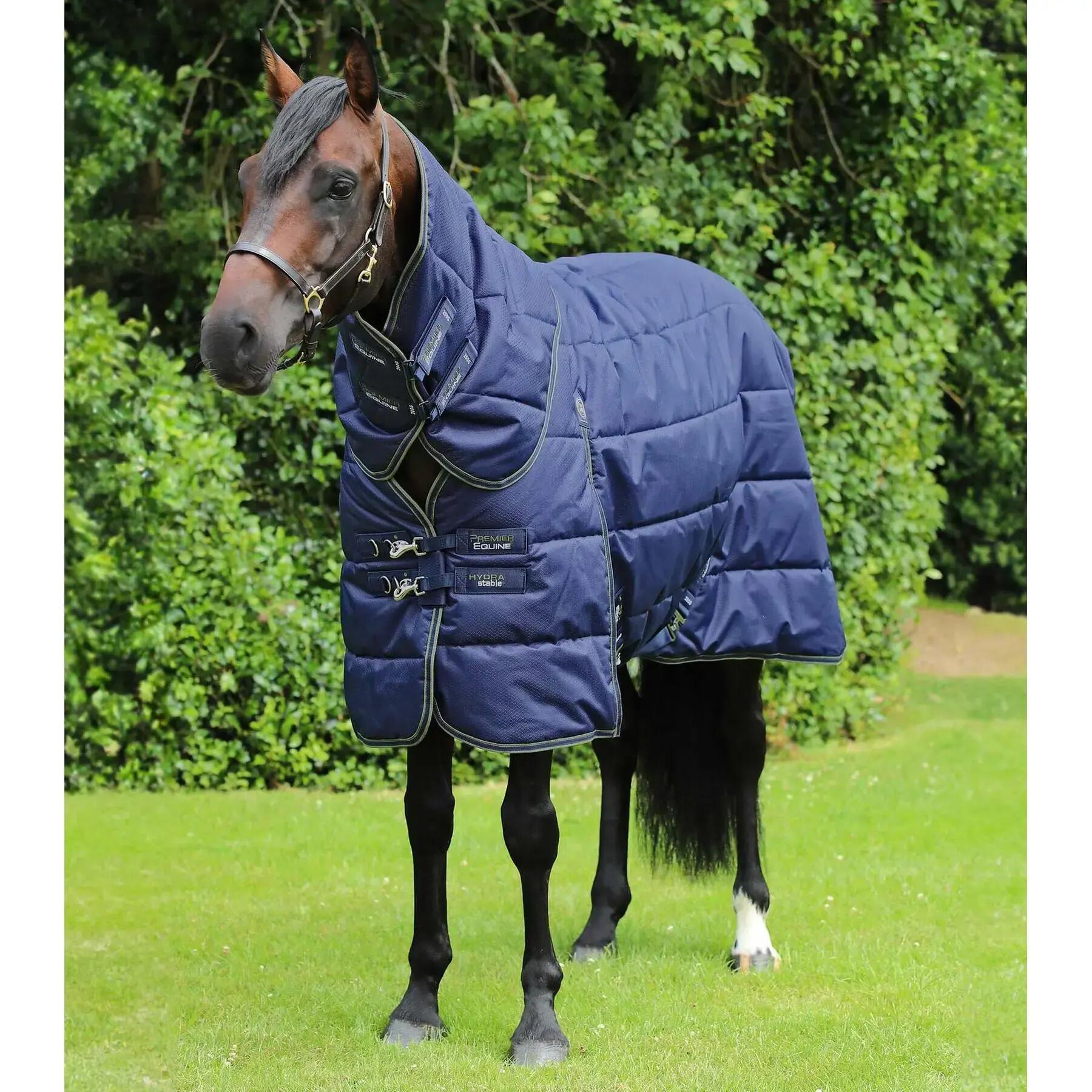 Derka stajenna dla koni z osłoną szyi Premier Equine Hydra 350g