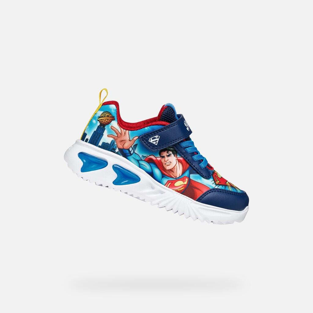Buty GEOX J ASSISTER BOY Niebieski