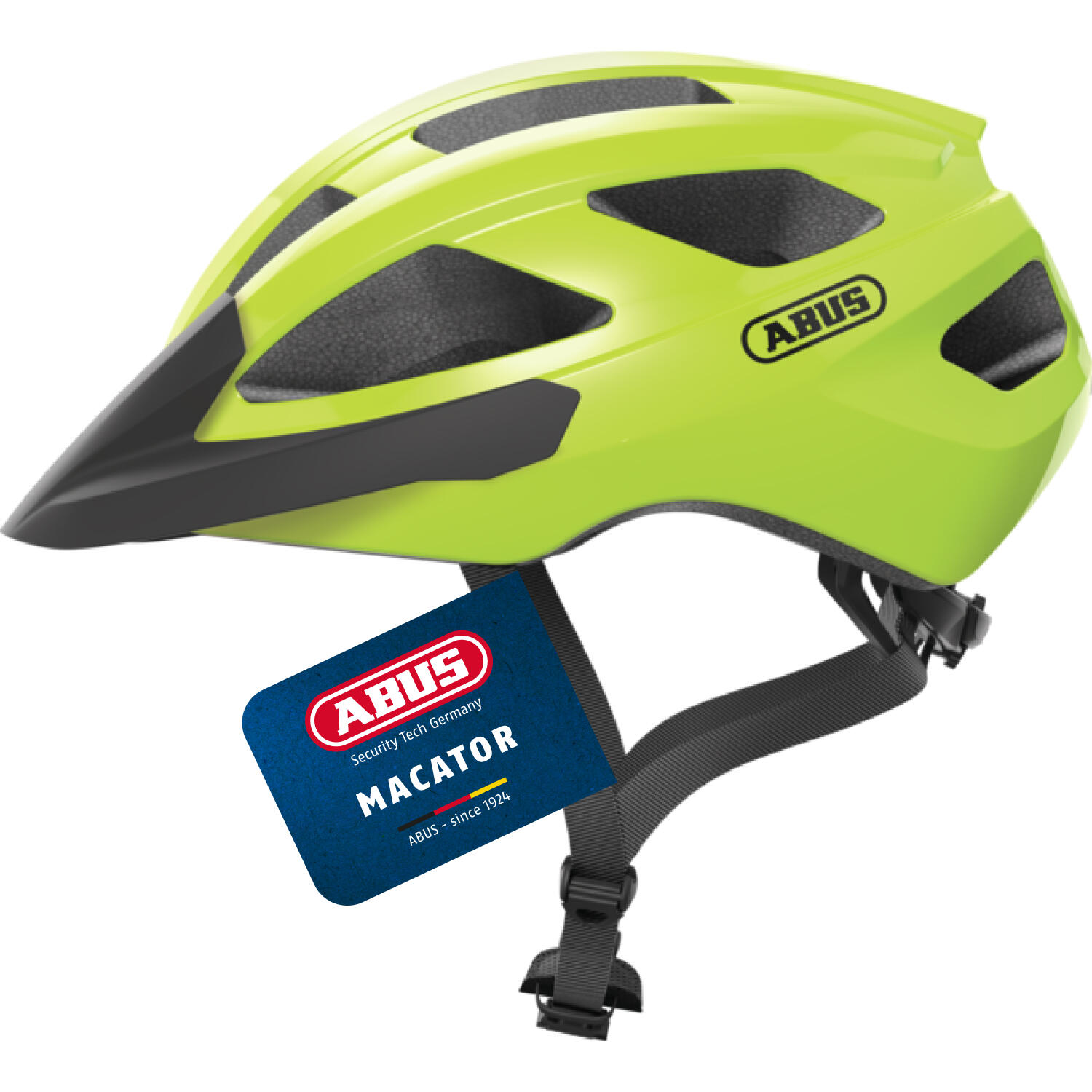 Wyścigowy kask rowerowy „Macator”, żółty