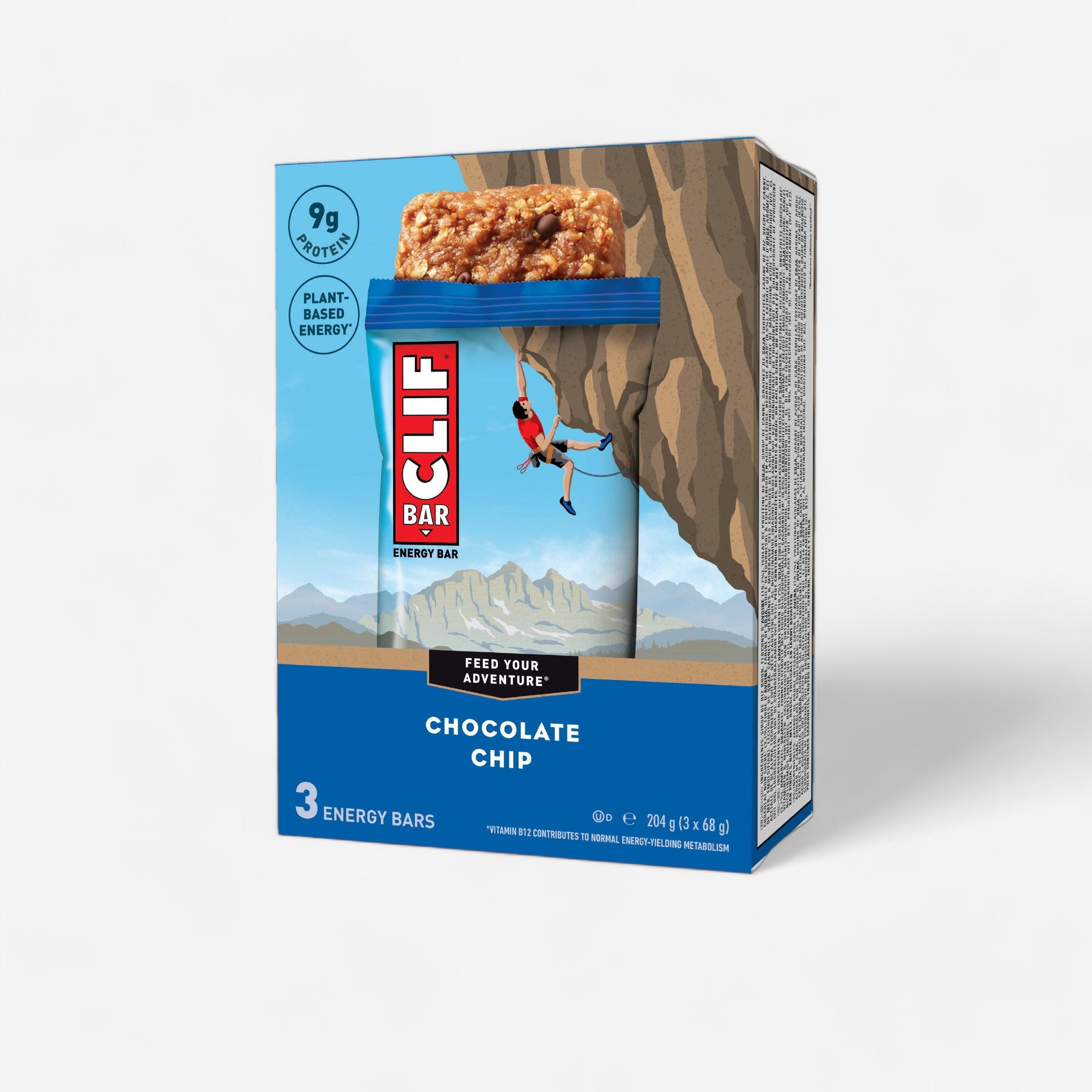 Baton energetyczny Clif Coffee Choco Chip 68 g 3 sztuki
