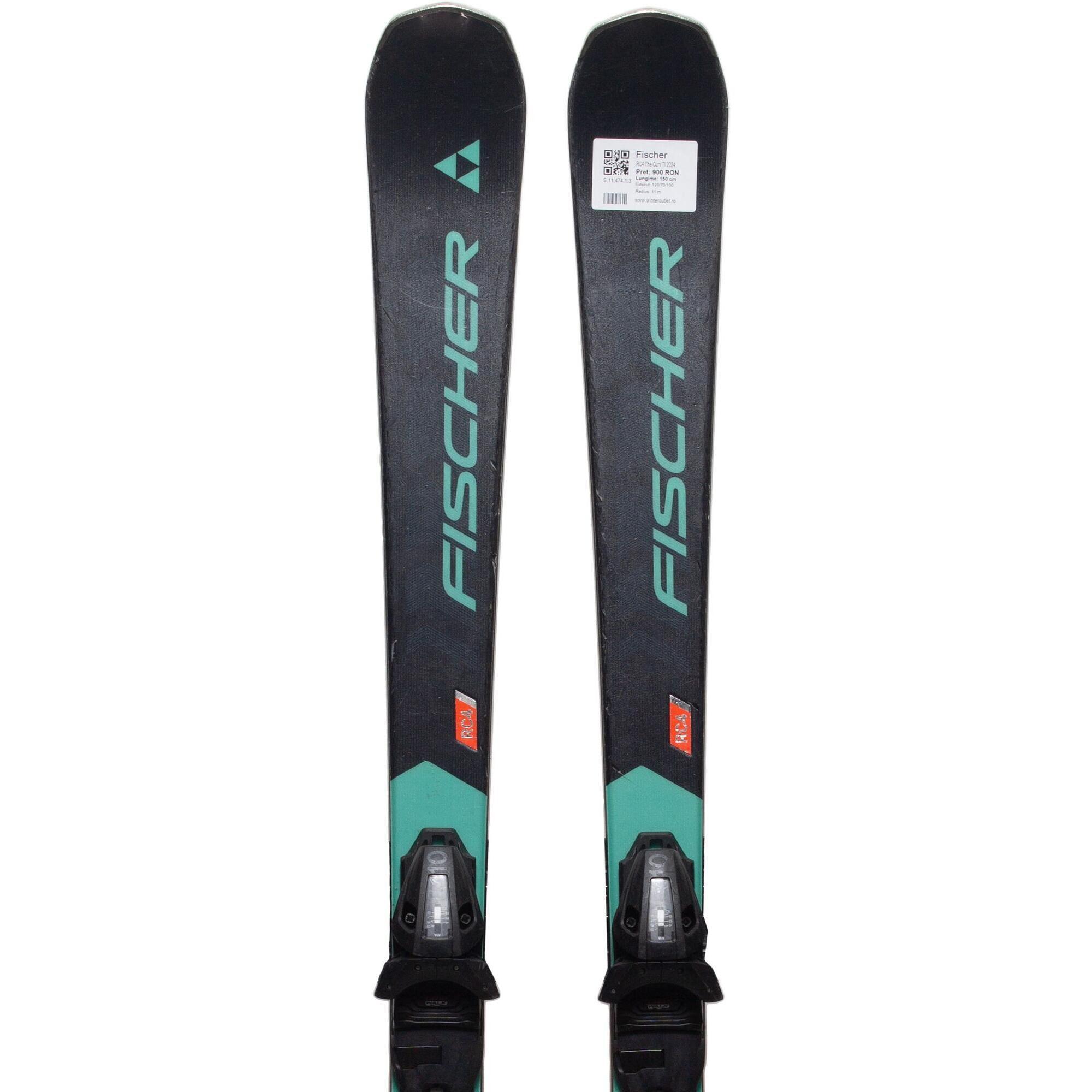 Second Life- Narty FISCHER RC4 The Curv TI 2024  157 cm- Stan bardzo dobry