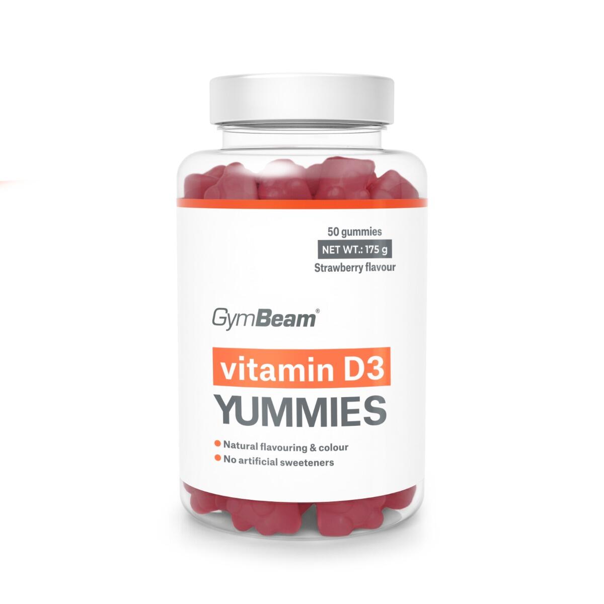 Witamina D3 Yummies żelki truskawka