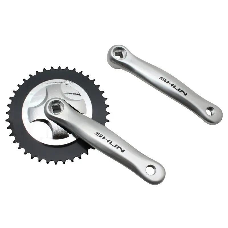 Korba miejska aluminiowa z manetką, tarcza łańcucha P2R 38D. 3.30 (1-8)