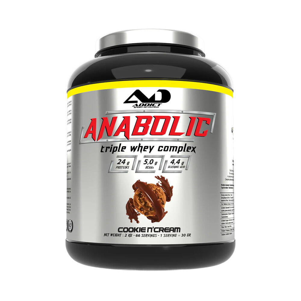 Anaboliczny potrójny kompleks serwatki (2kg)