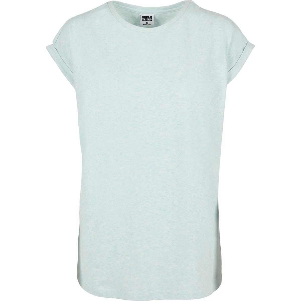 Koszulka damska Urban Classics color melange extended shoulder-Duże rozmiary