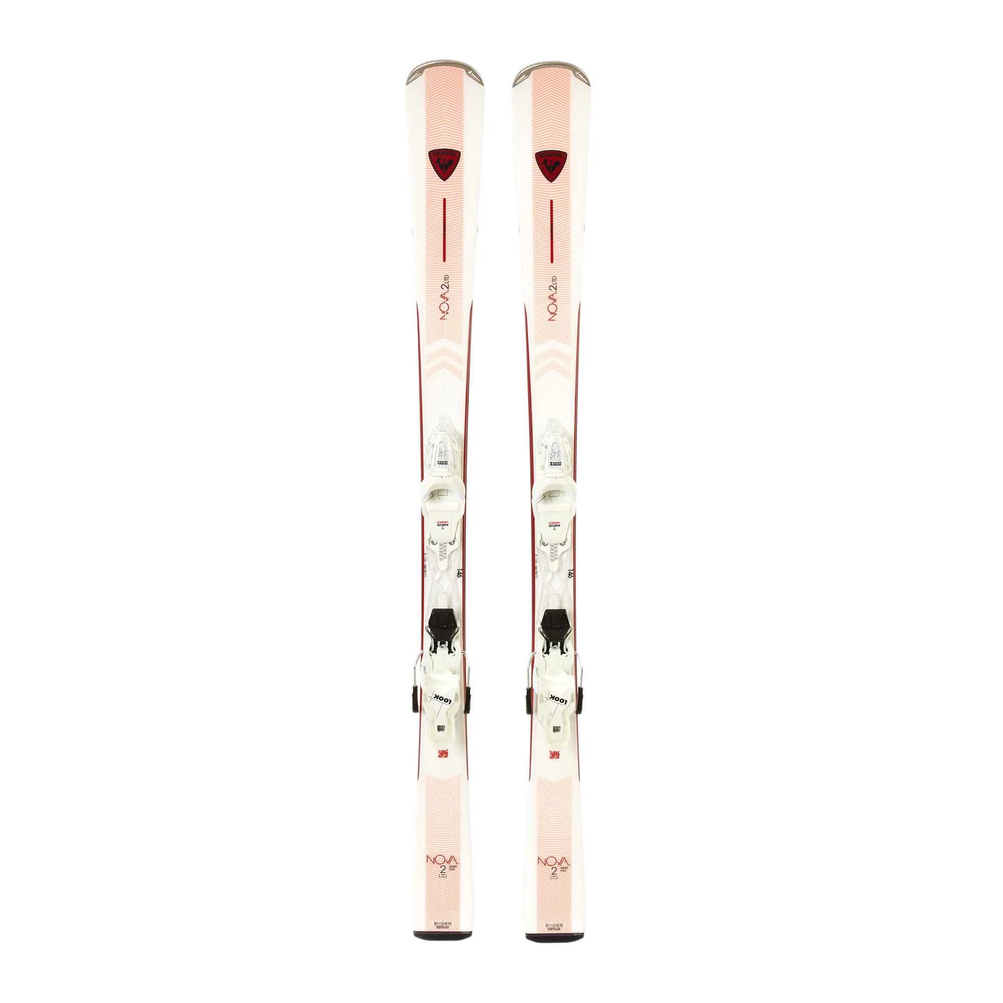 Narty zjazdowe damskie Rossignol Nova 2 LTD + wiązania Xpress W 10 GW