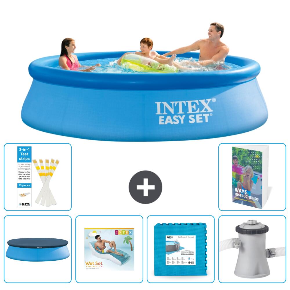 INTEX Basen Easy Set Okrągły - 305x76 cm - 7-częściowy S129