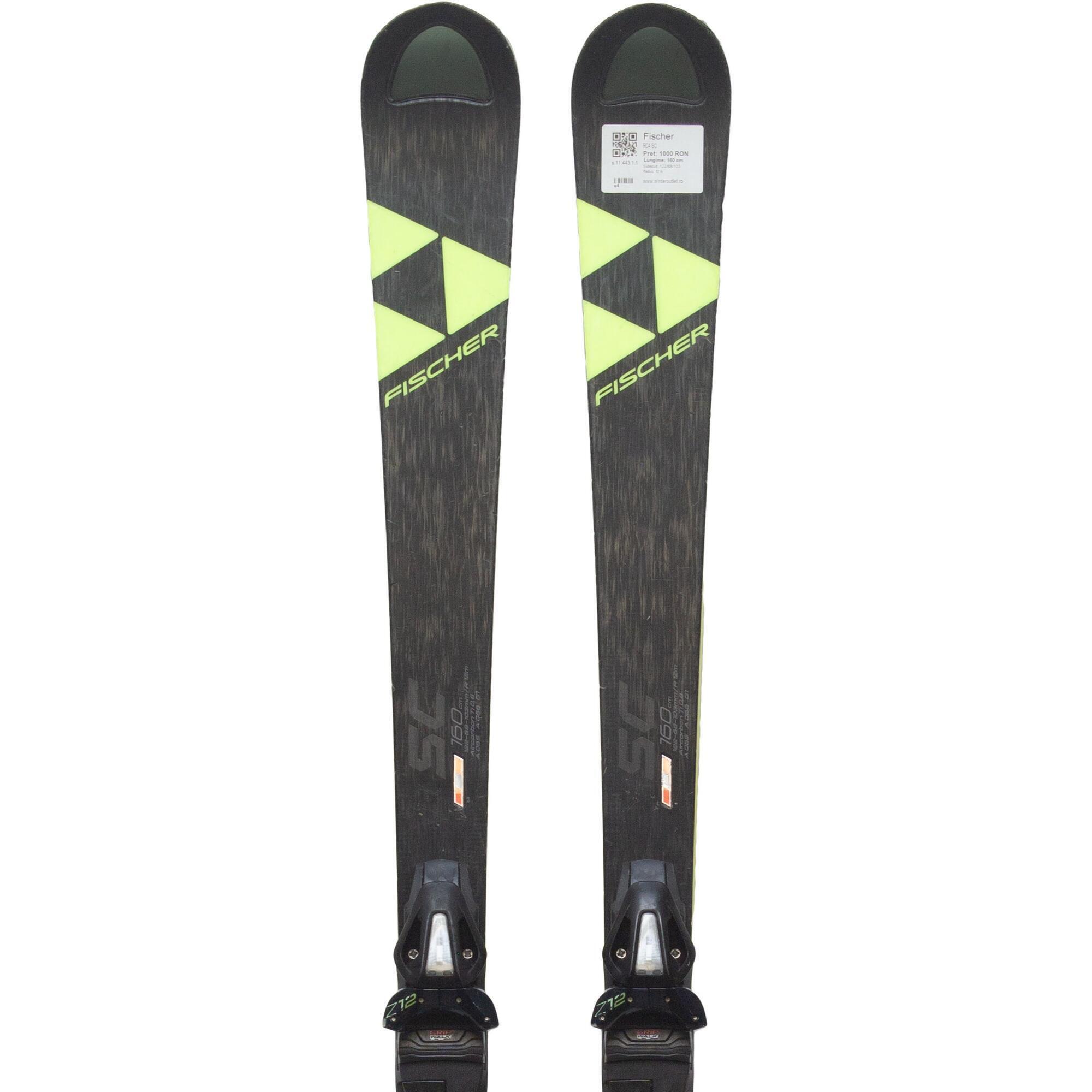 Second Life- Narty FISCHER RC4 SC  155 cm- Stan bardzo dobry